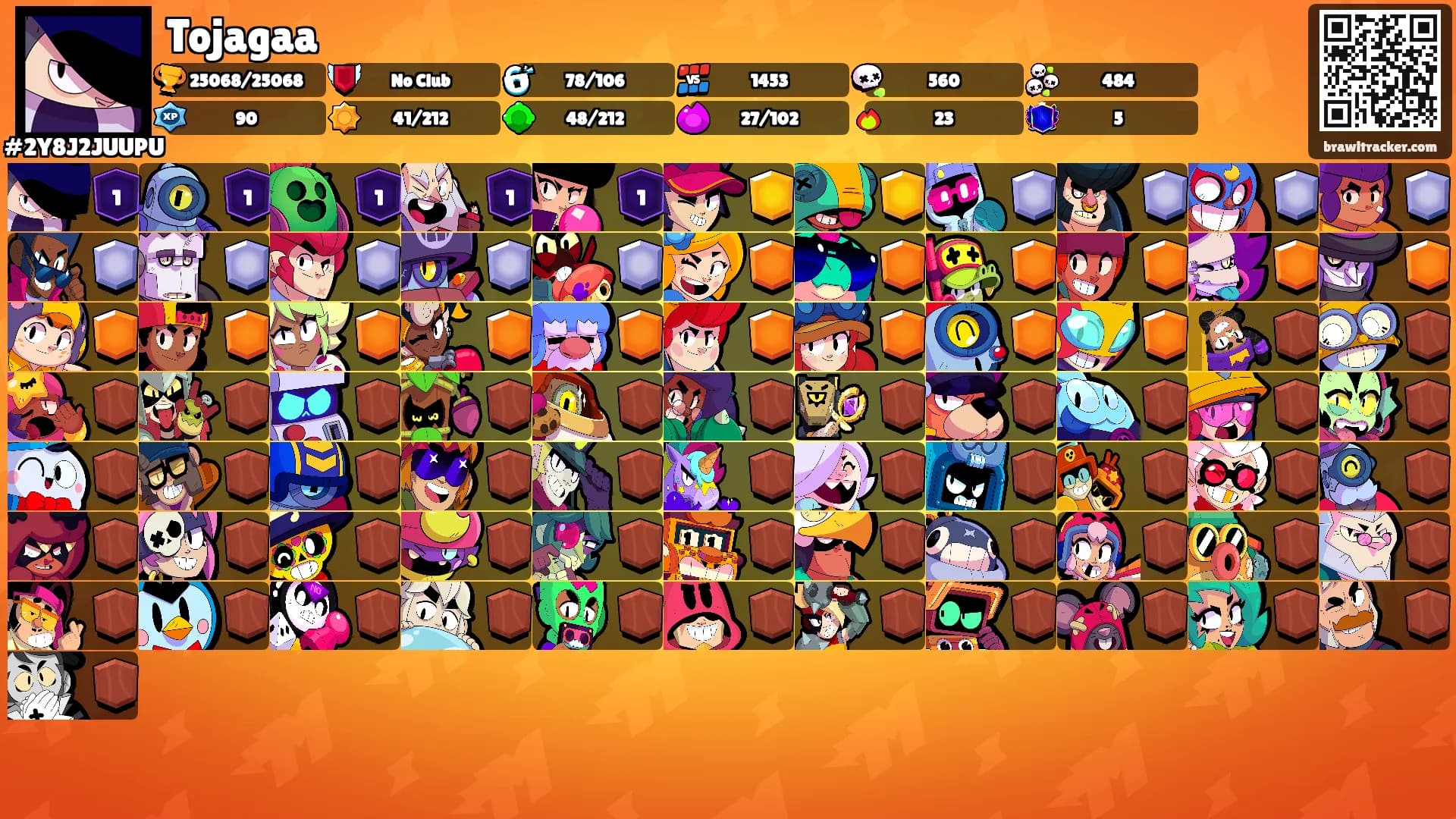 Tojagaa's Ranks
