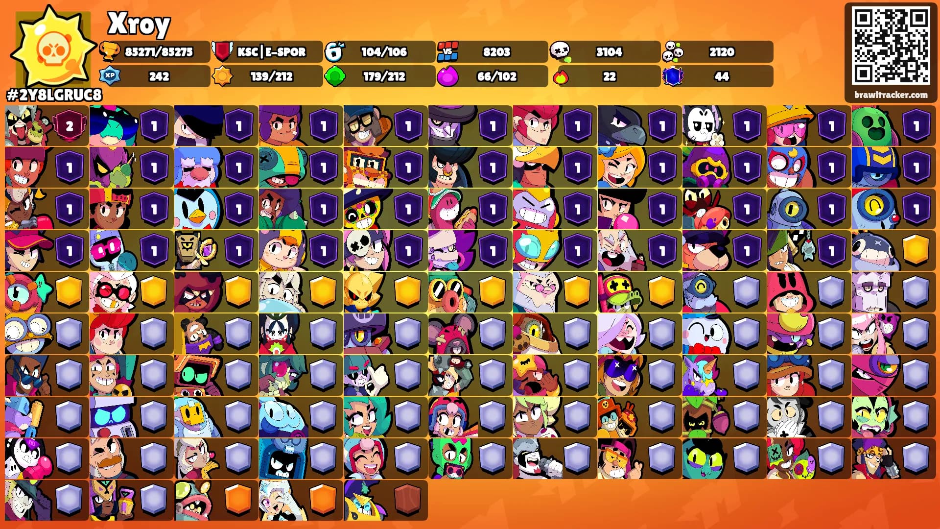 Xroy's Ranks