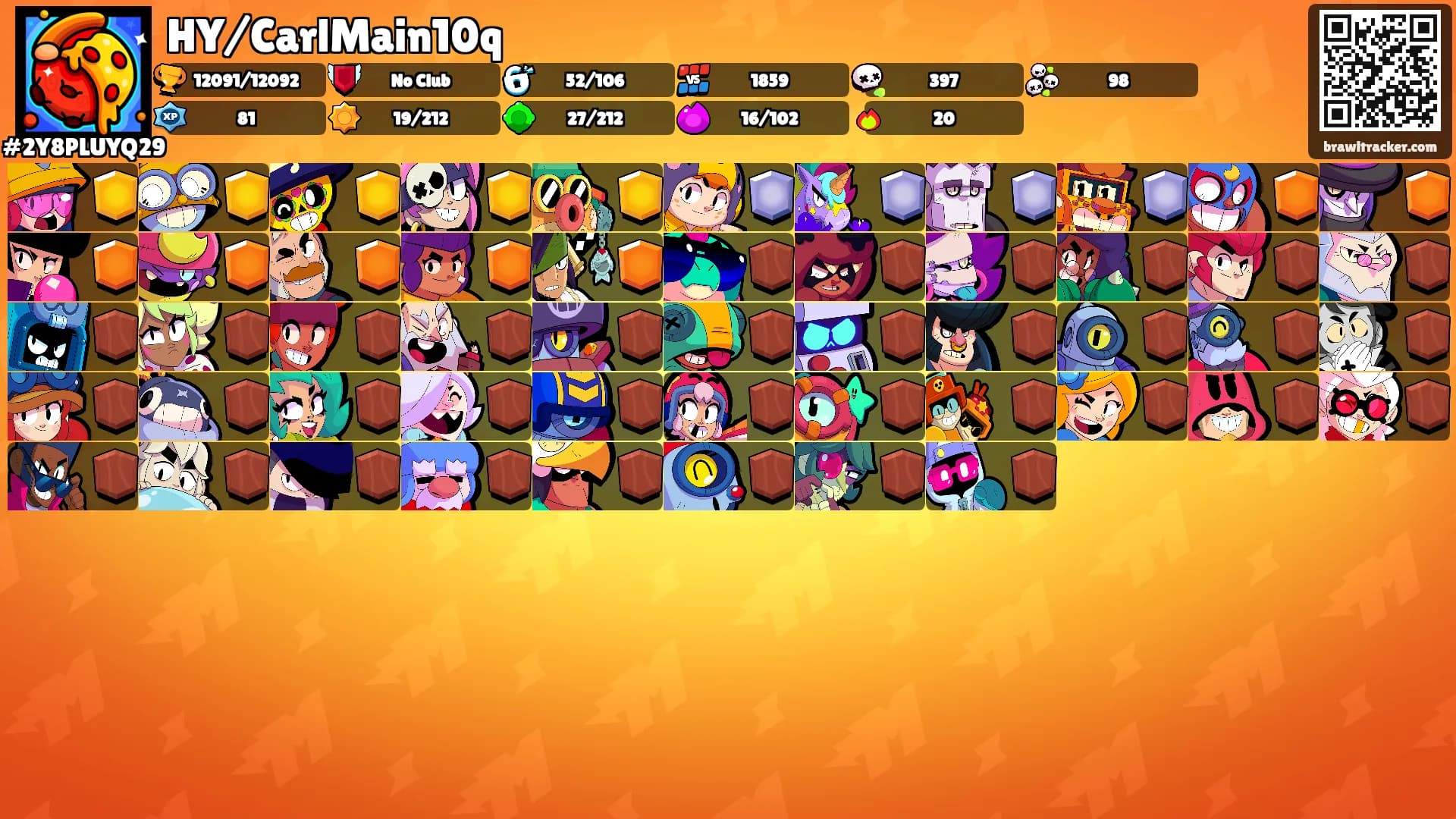 HY/CarlMain10q's Ranks