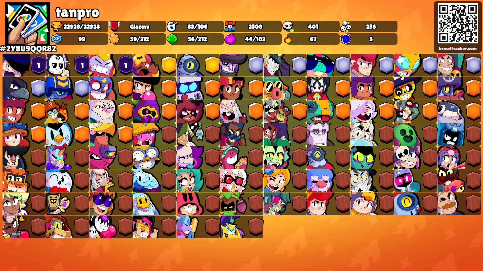 tanpro's Ranks