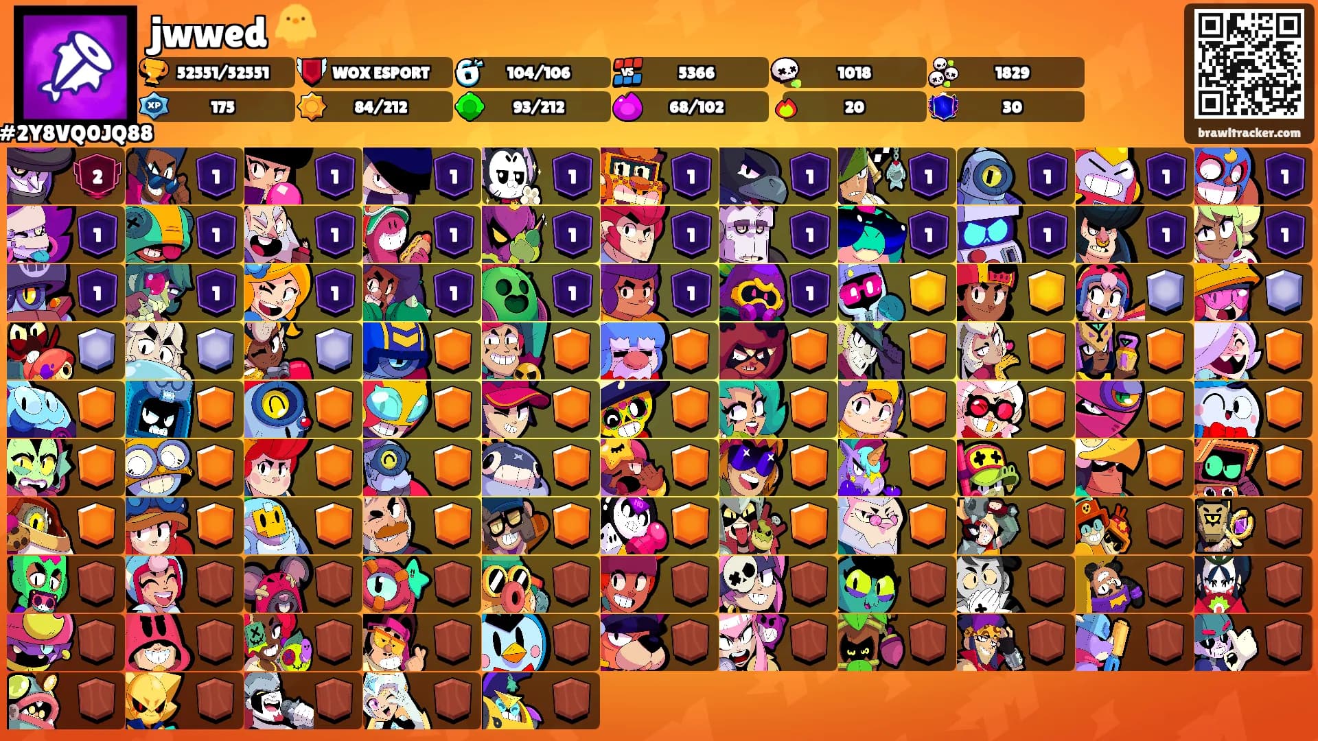jwwed 🐥's Ranks