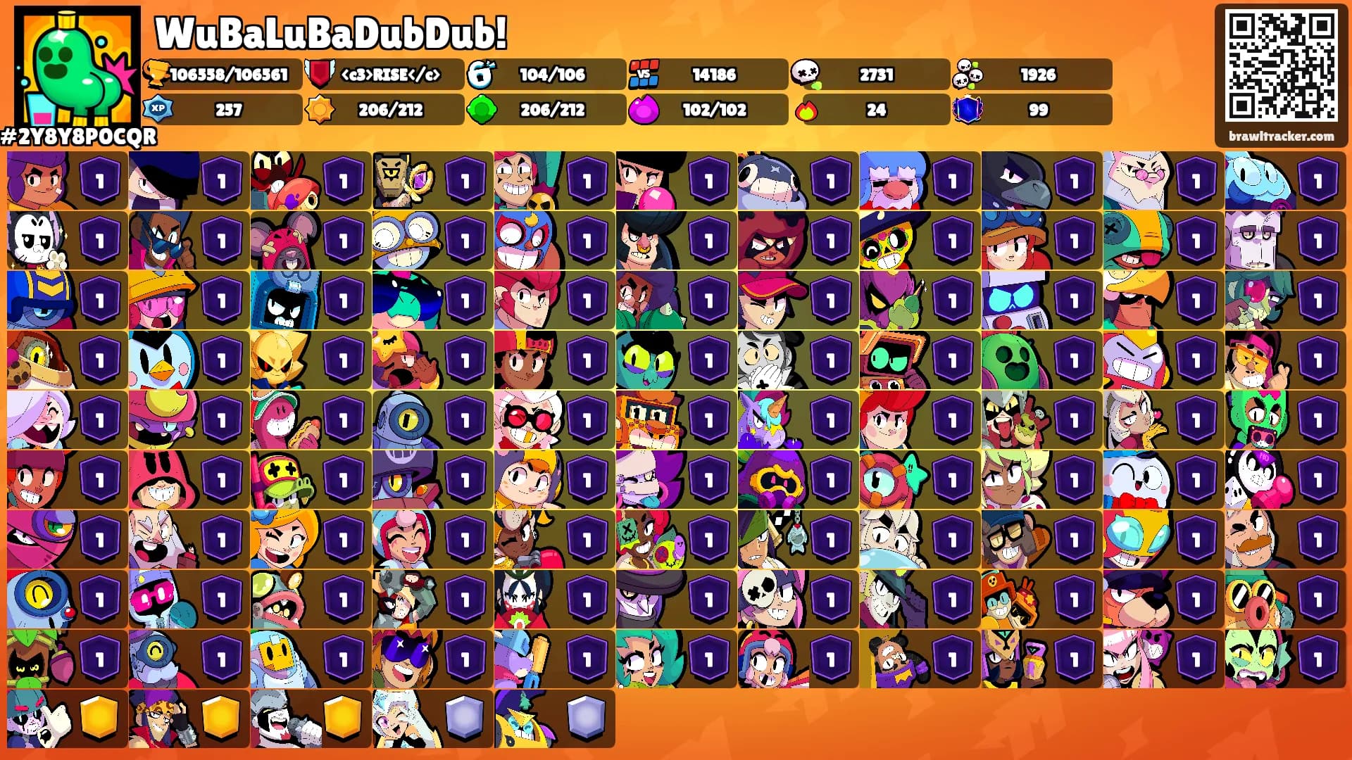 WuBaLuBaDubDub!'s Ranks