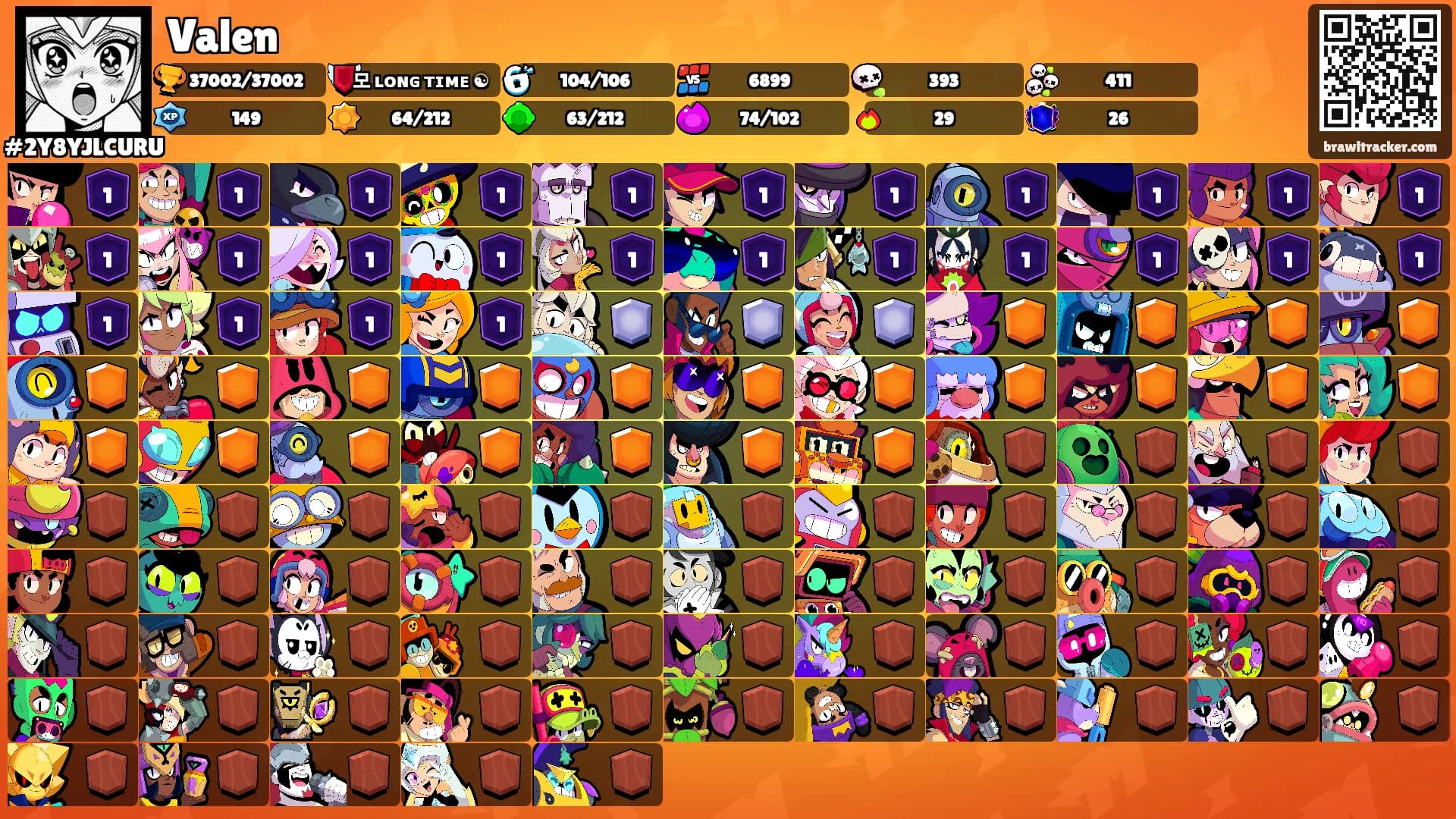 Valen's Ranks