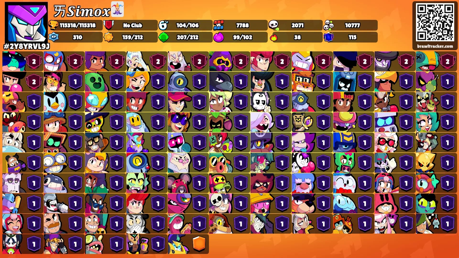 ㄞ𝑺𝒊𝒎𝒐𝒙🃏's Ranks
