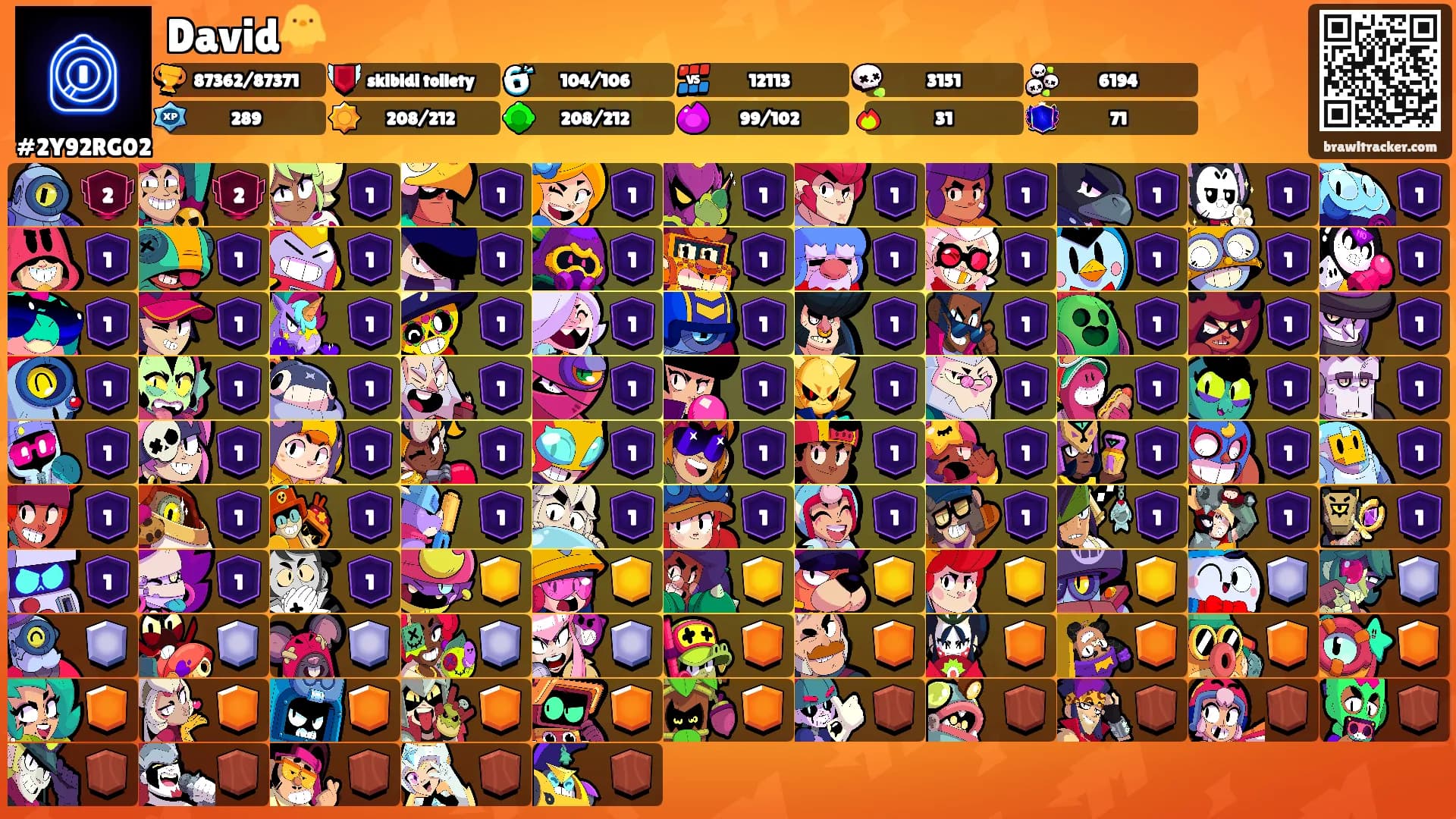 David🐥's Ranks