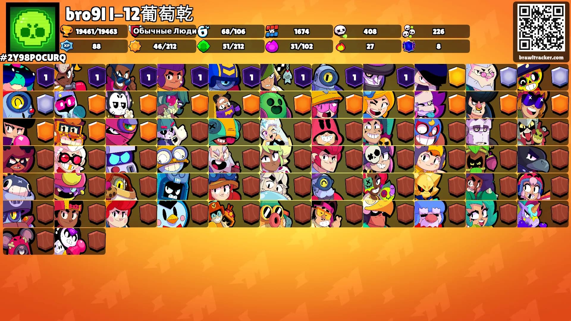 bro9l l-12葡萄乾's Ranks