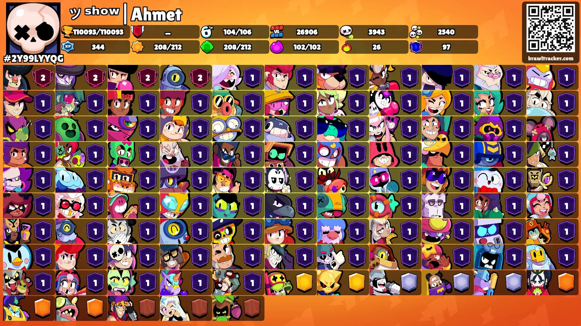 ッˢʰᵒʷ|Ahmet's Ranks