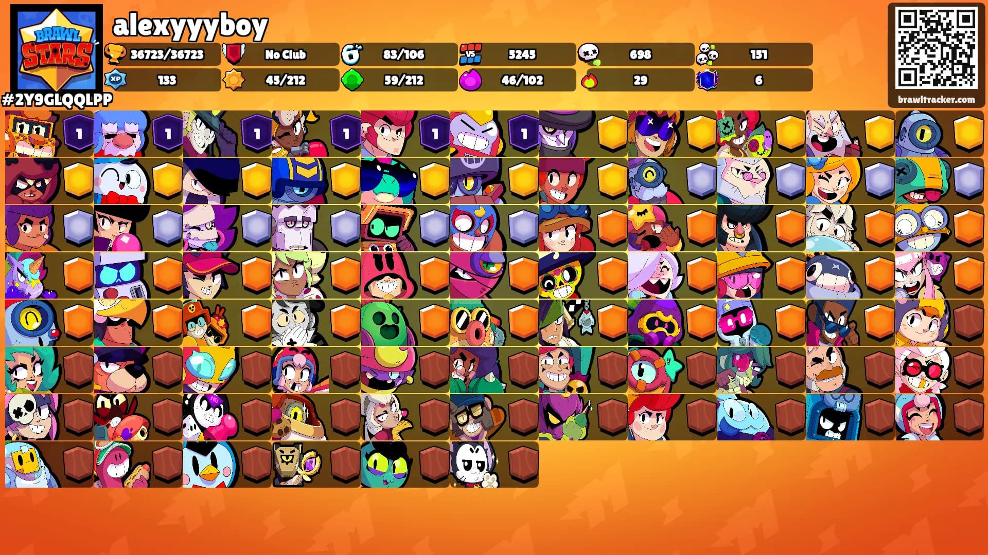 alexyyyboy's Ranks