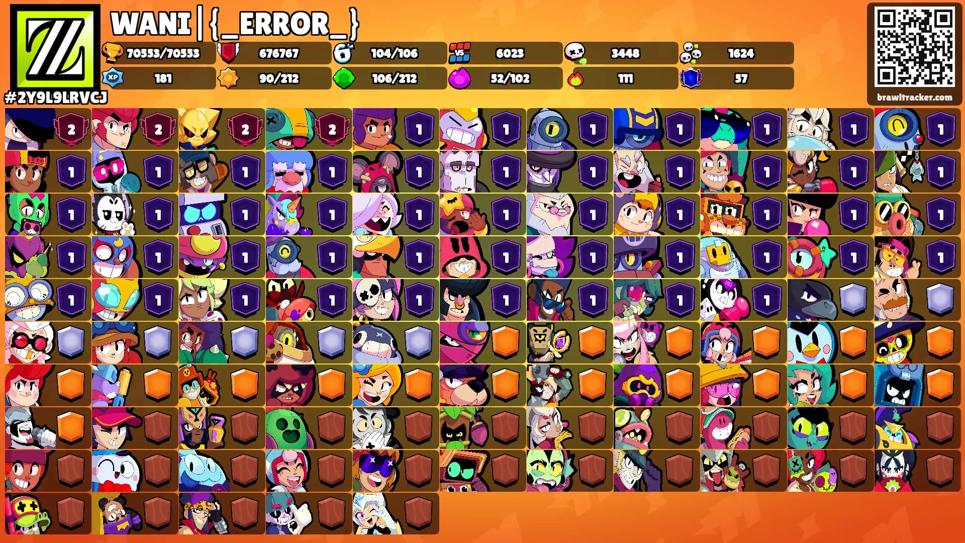 WANI|{_ERROR_}'s Ranks