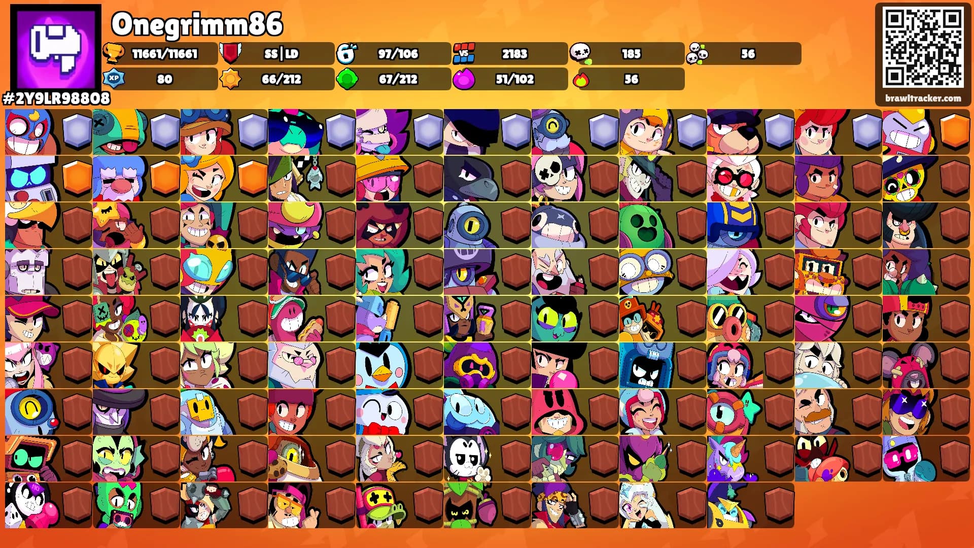 Onegrimm86's Ranks