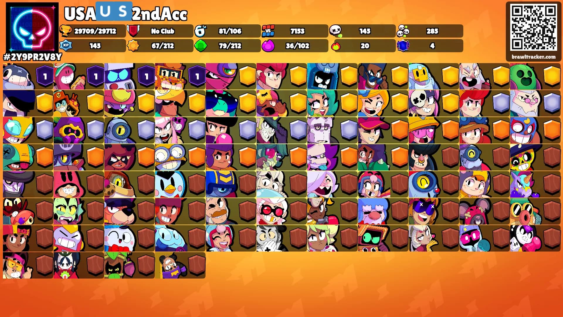 USA🇺🇸2ndAcc's Ranks