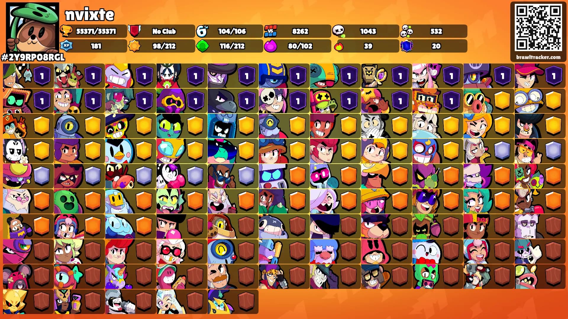 nvixte's Ranks