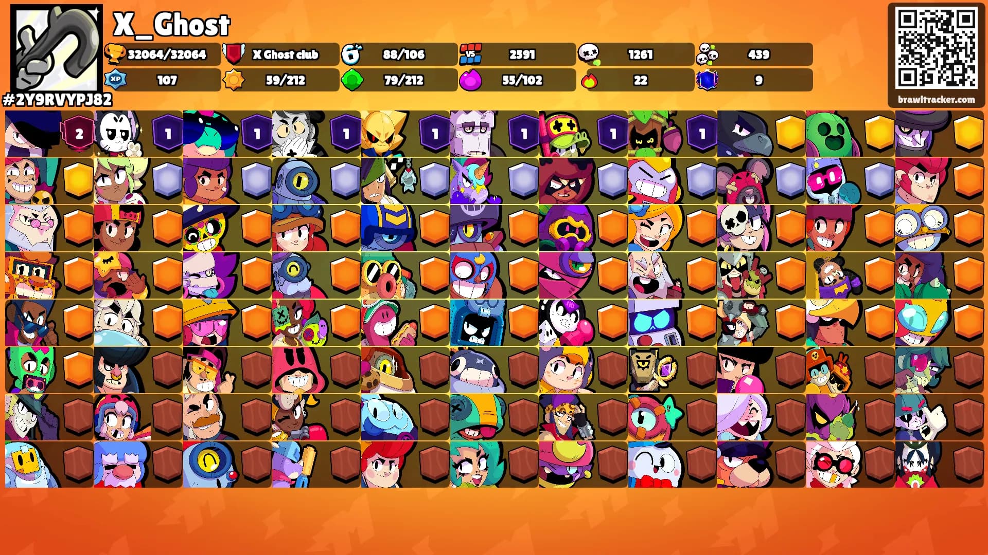 X_Ghost's Ranks