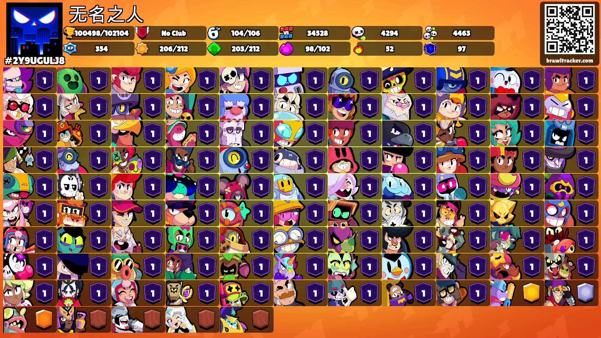 无名之人's Ranks