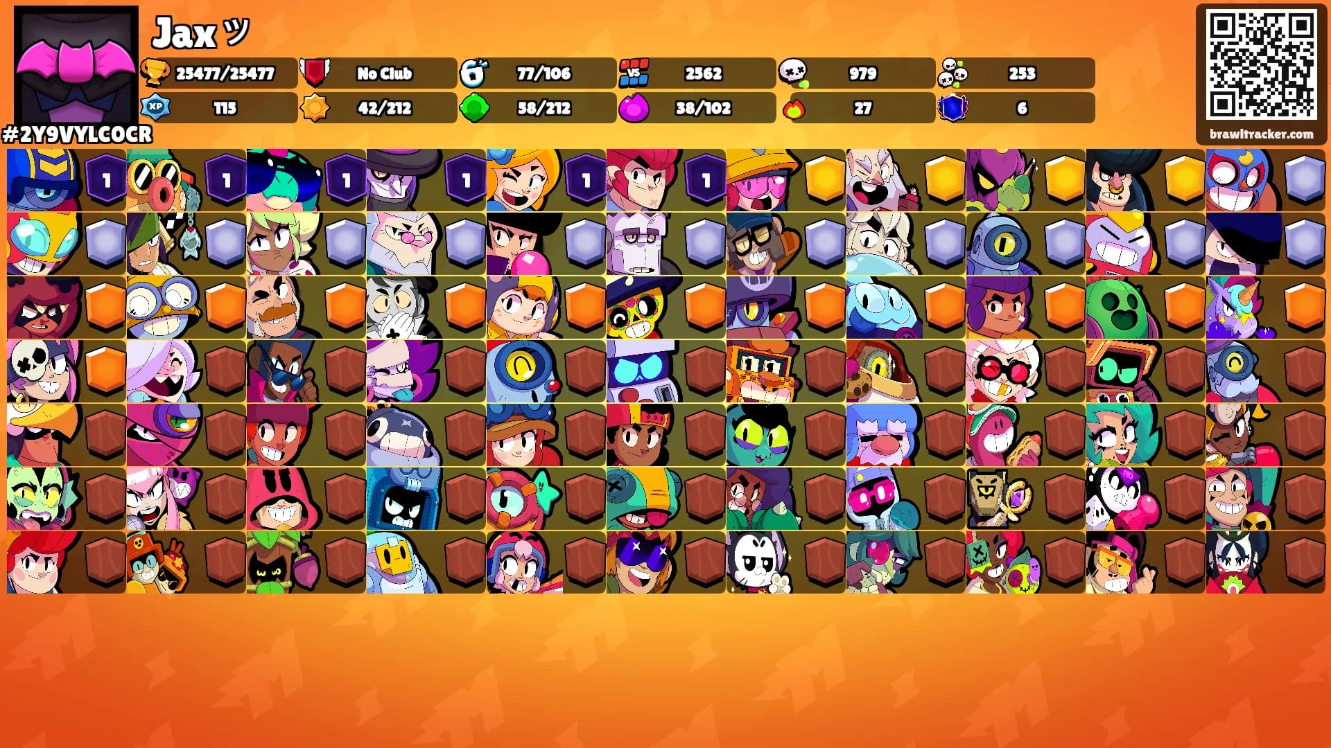 Jaxッ's Ranks