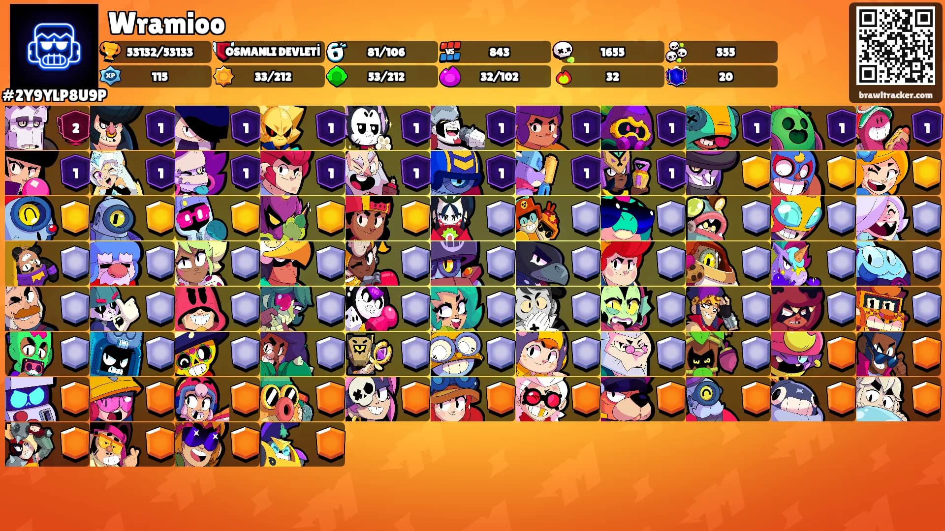 Wramioo's Ranks