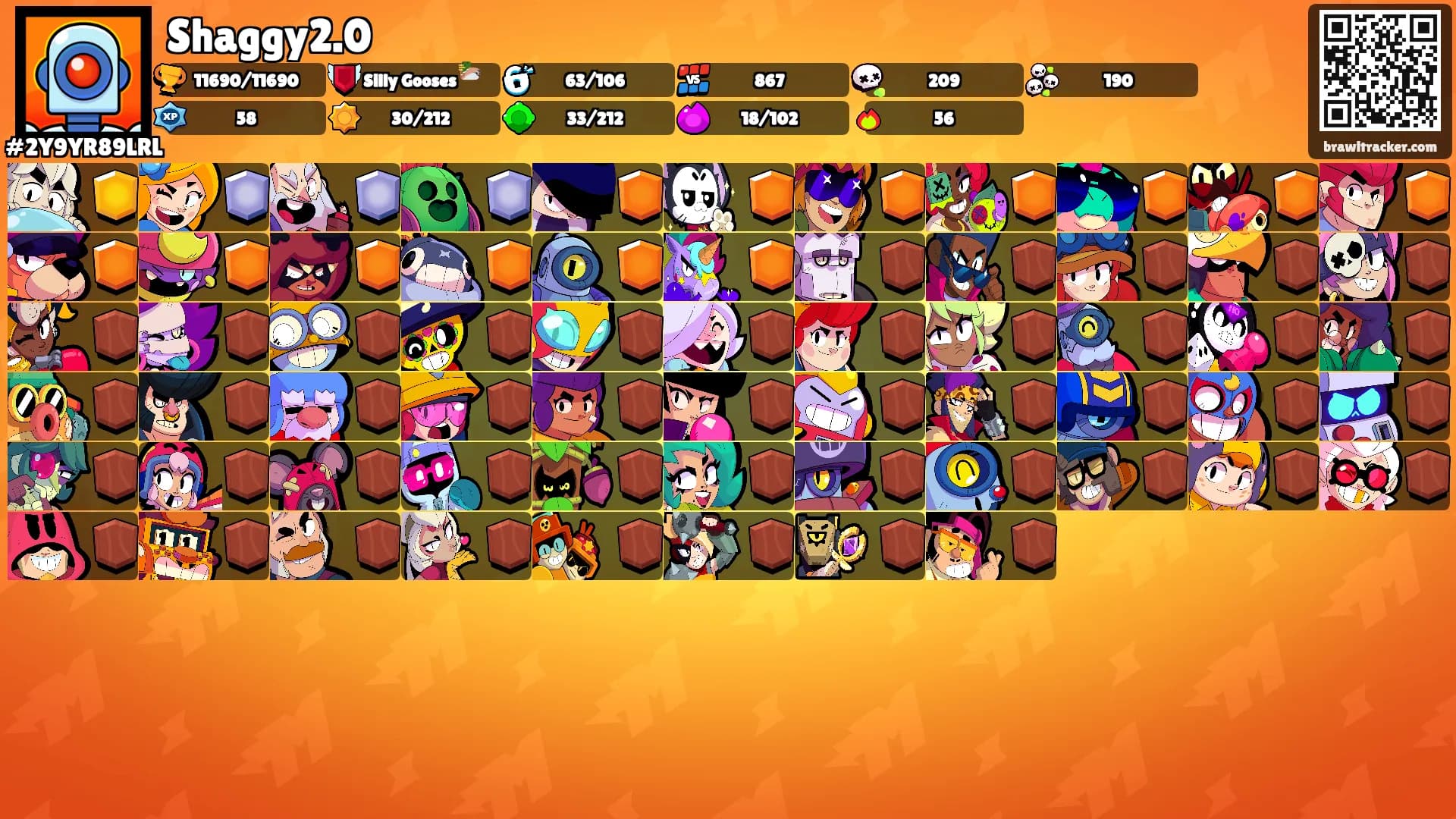 Shaggy2.0's Ranks
