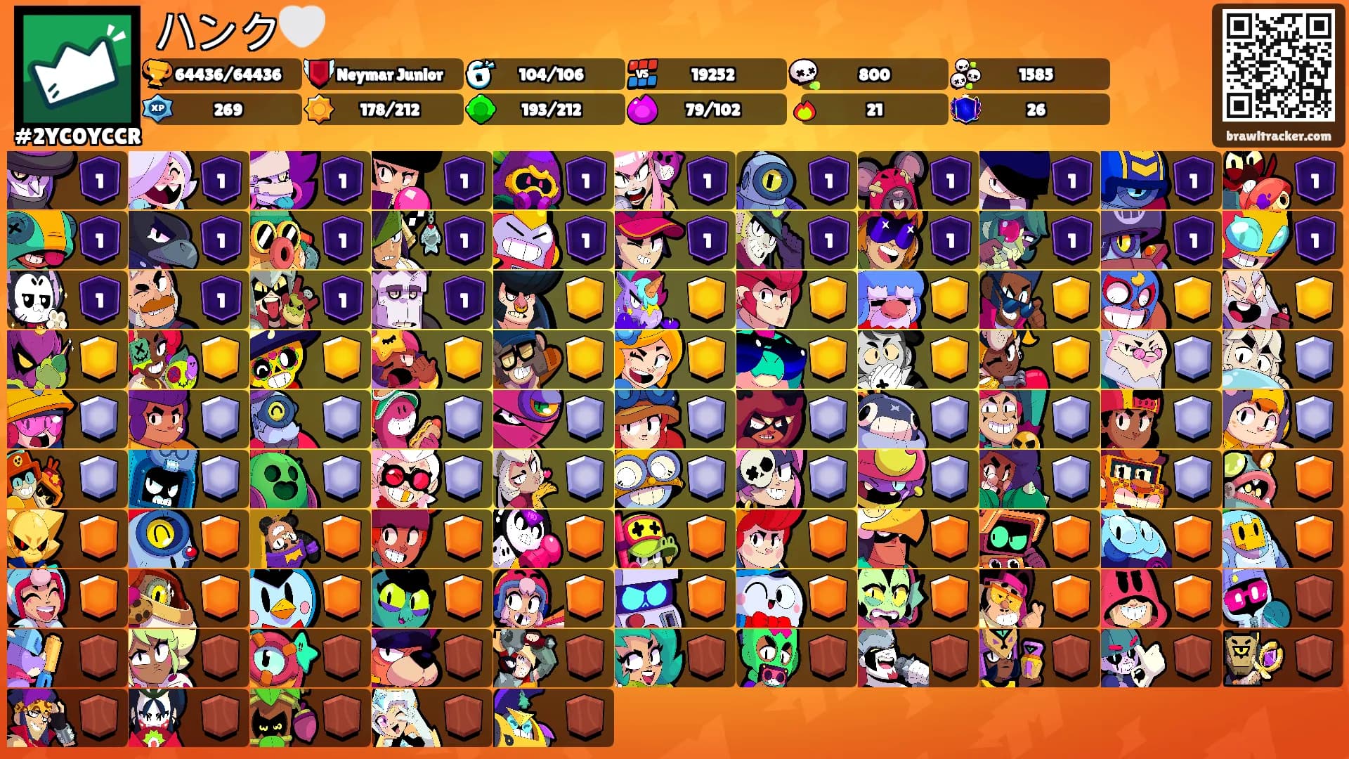 ハンク🤍's Ranks
