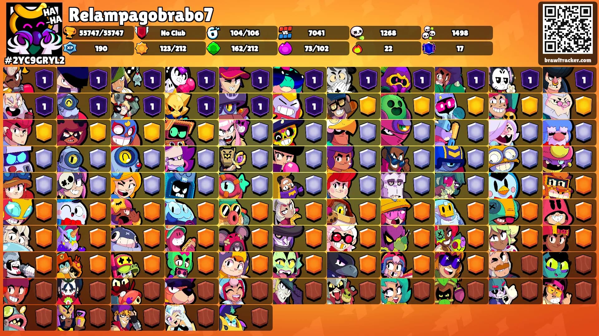 Relampagobrabo7's Ranks