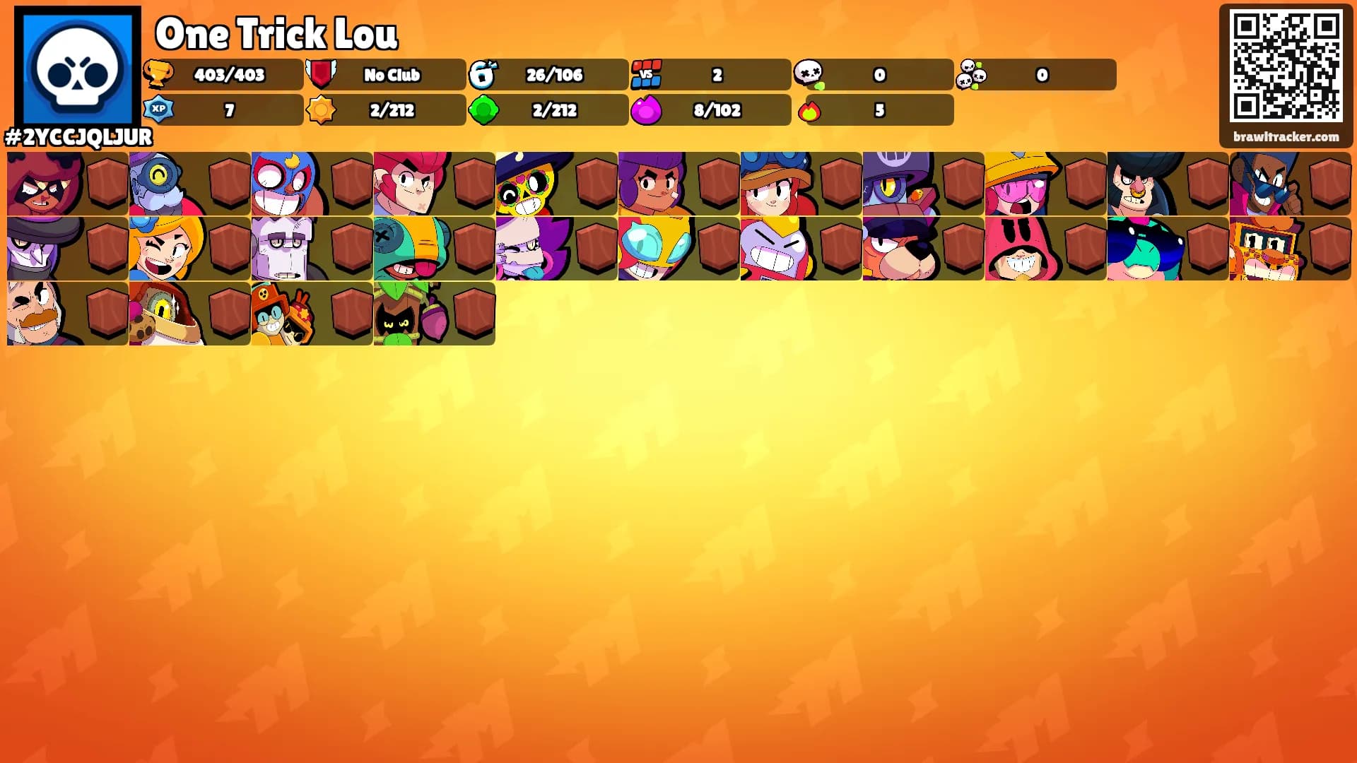 One Trick Lou's Ranks