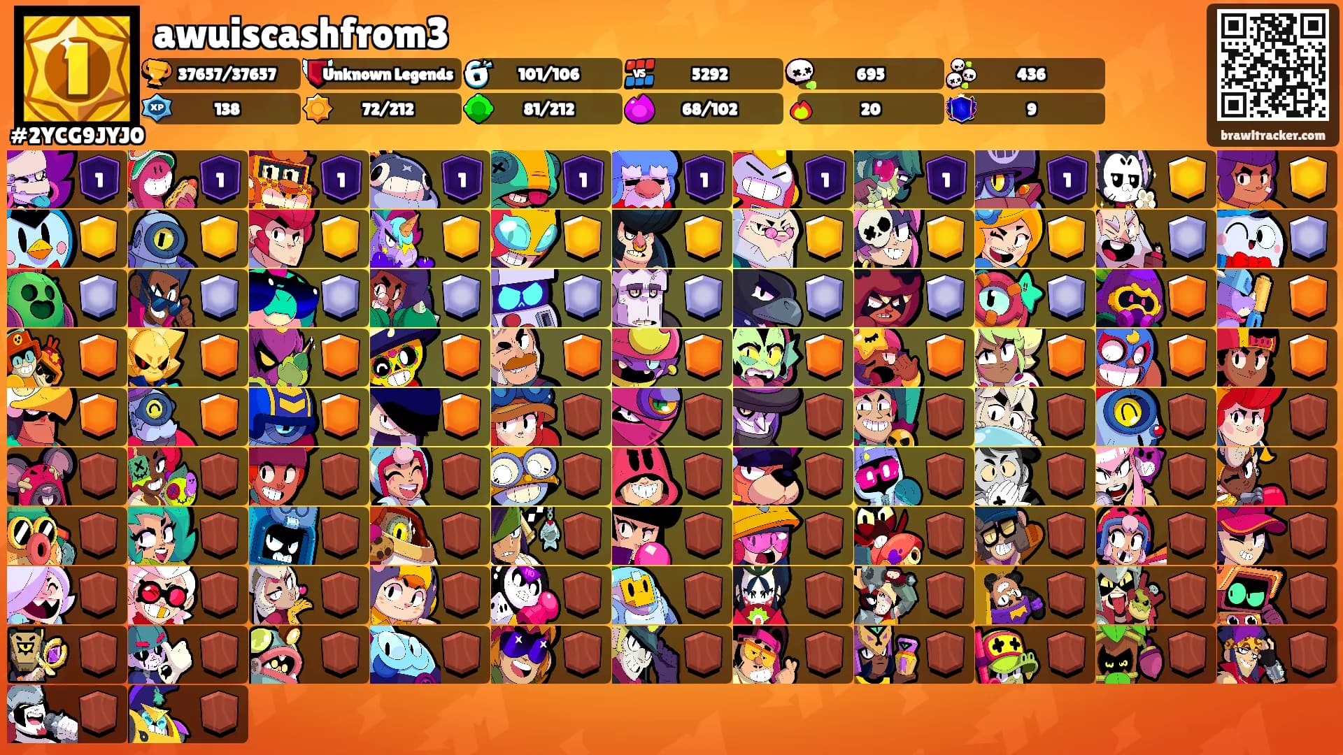 awuiscashfrom3's Ranks