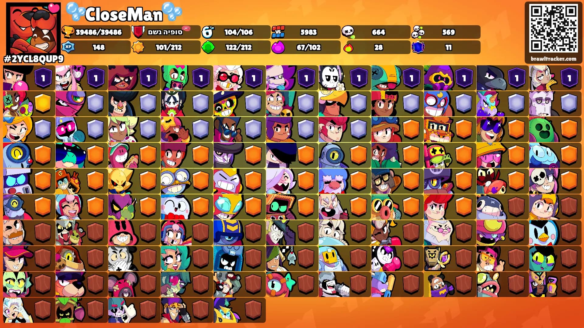 🫧CloseMan🫧's Ranks