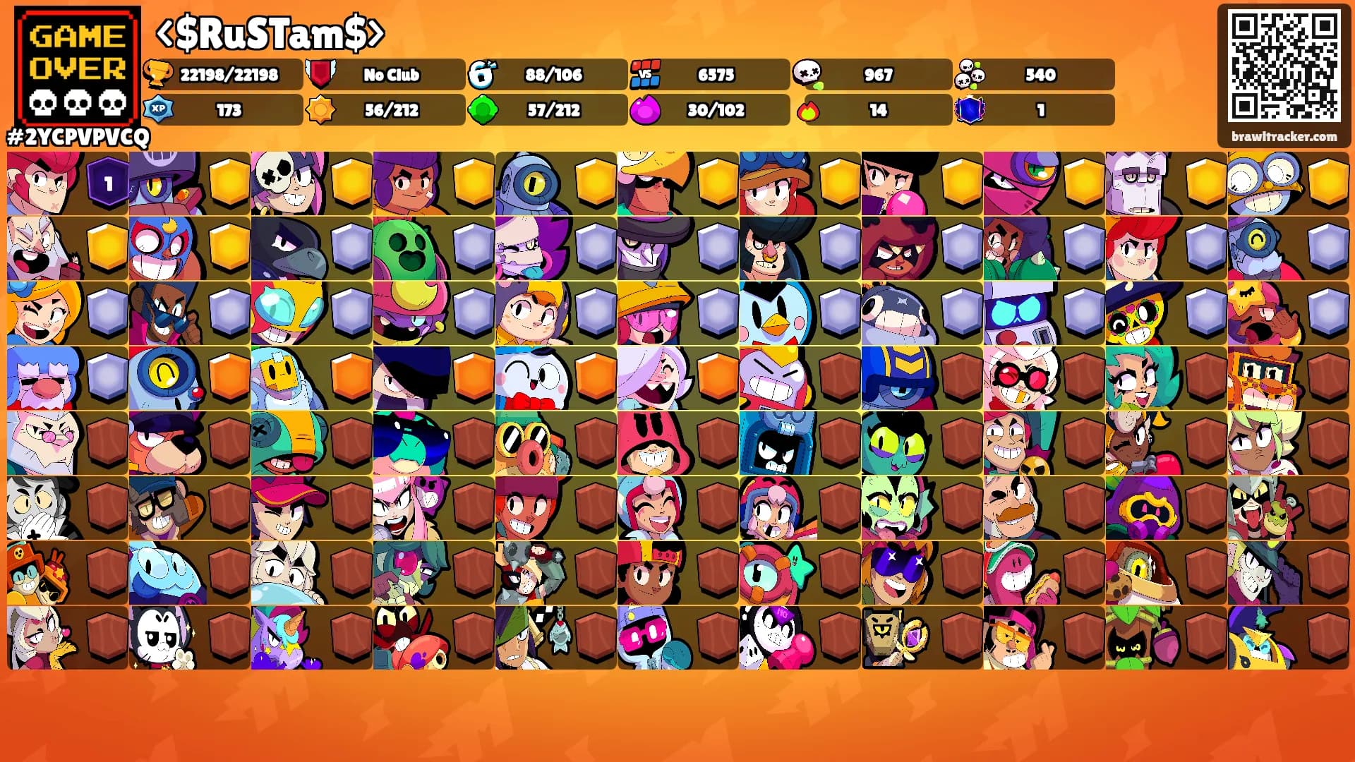 <$RuSTam$>'s Ranks