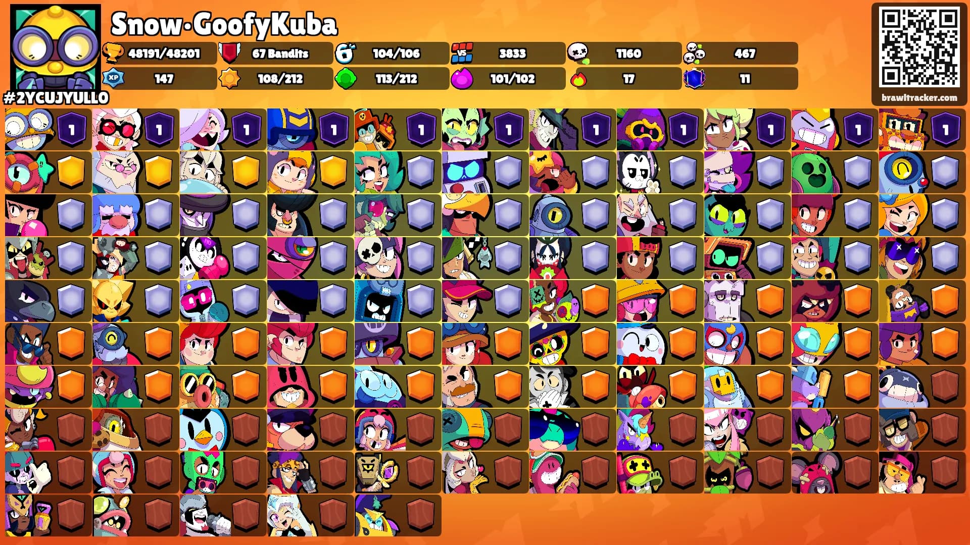 Snow•GoofyKuba's Ranks
