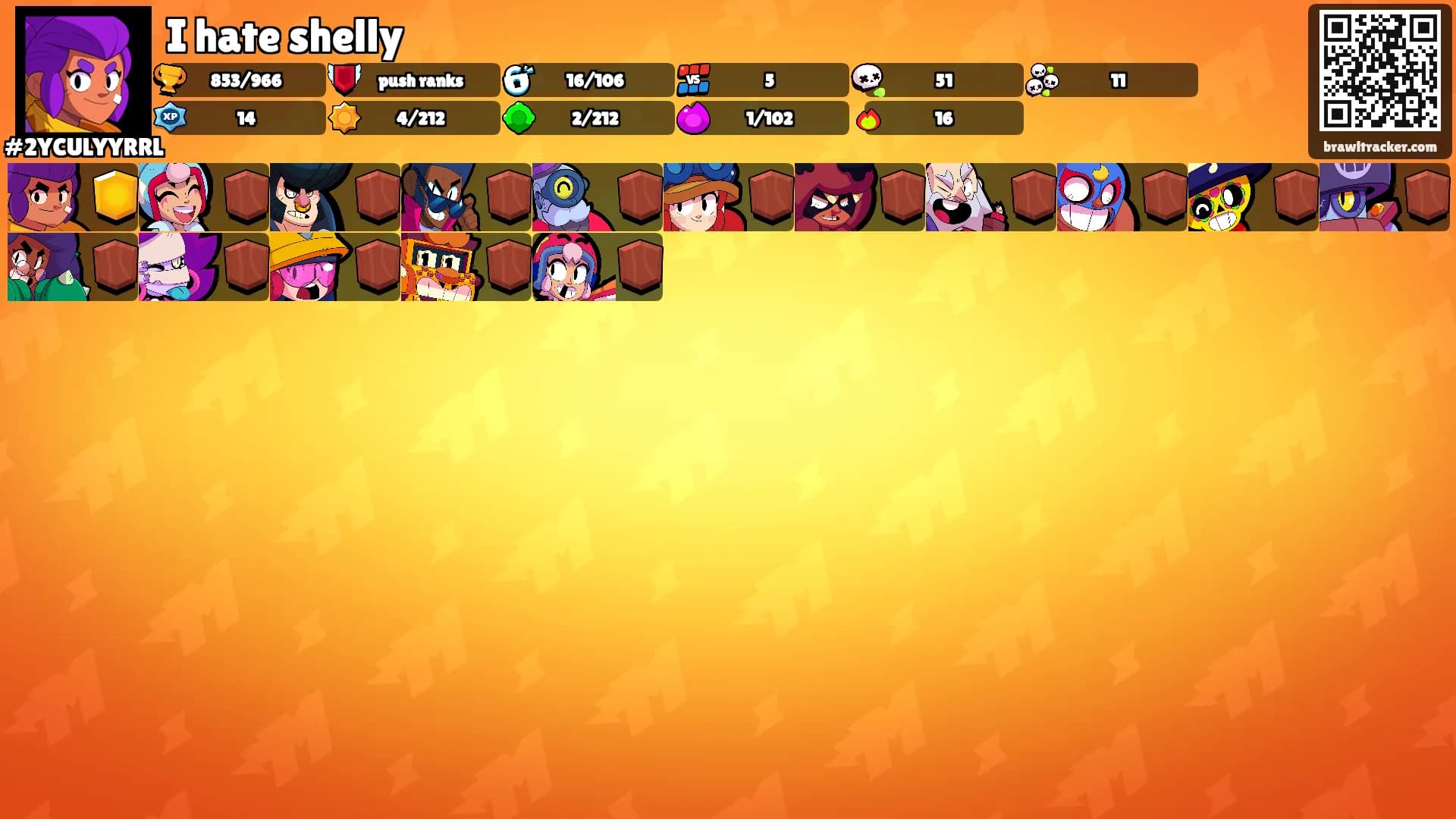 I hate shelly's Ranks