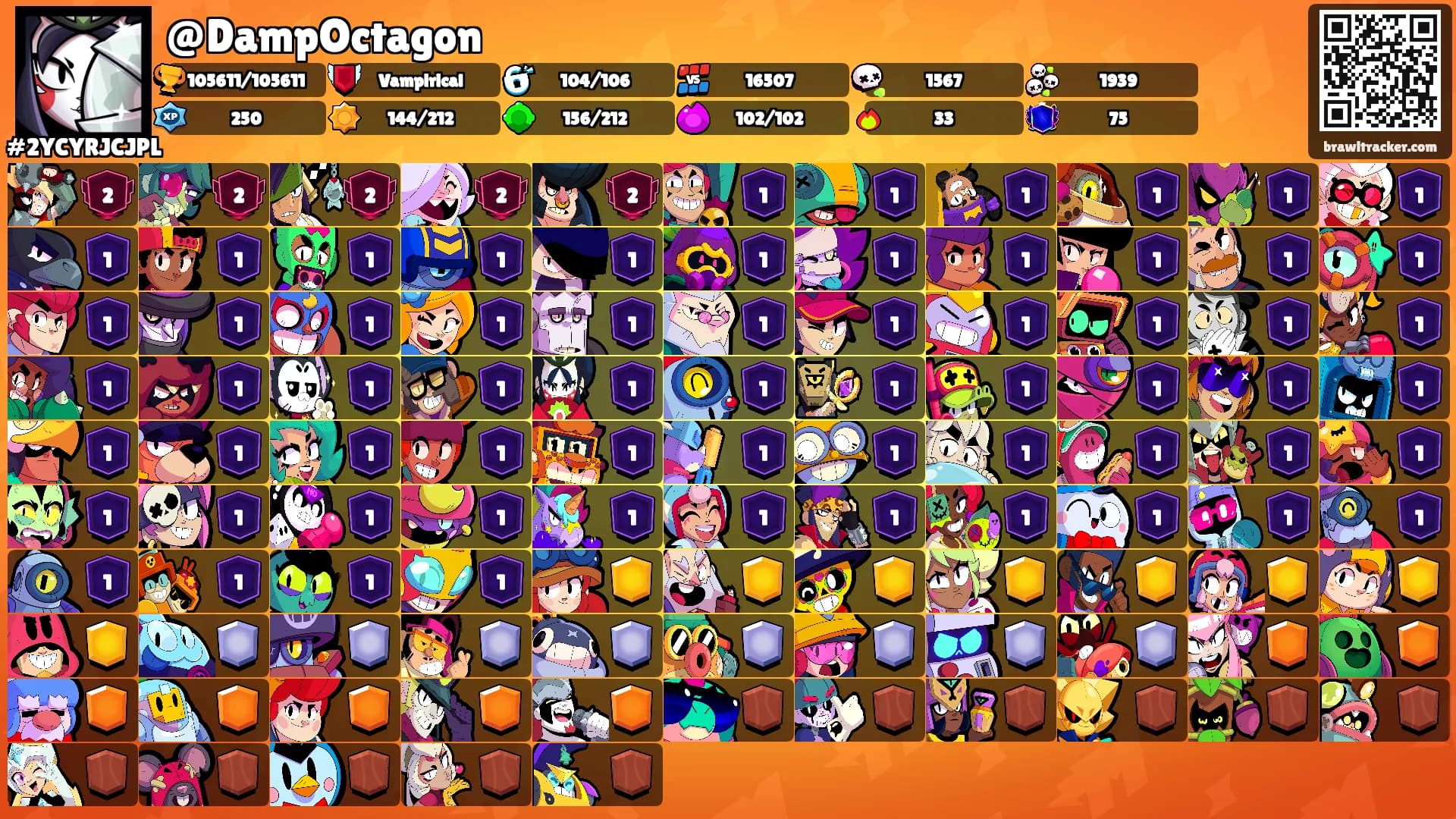 @DampOctagon's Ranks