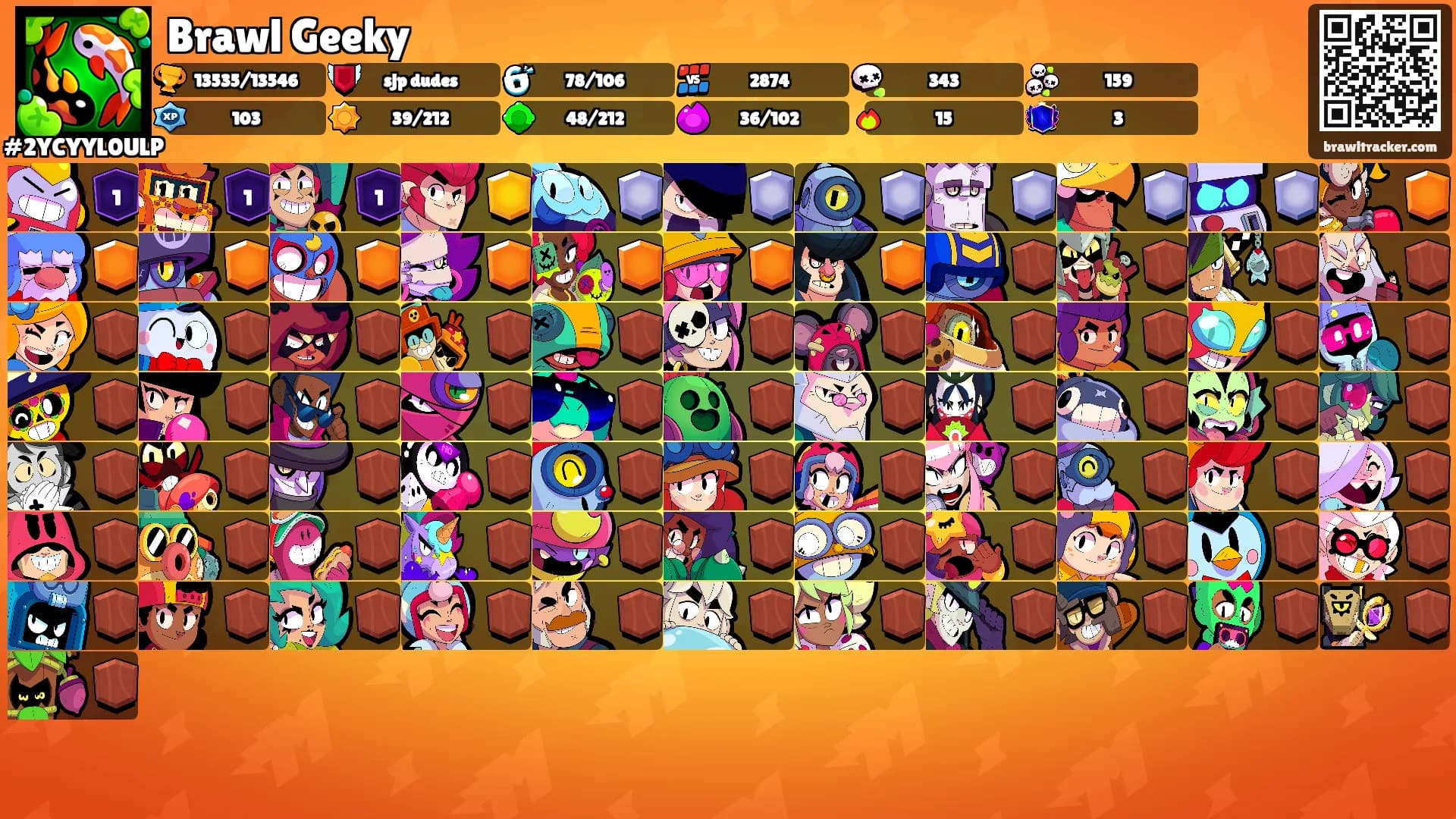 Brawl Geeky's Ranks