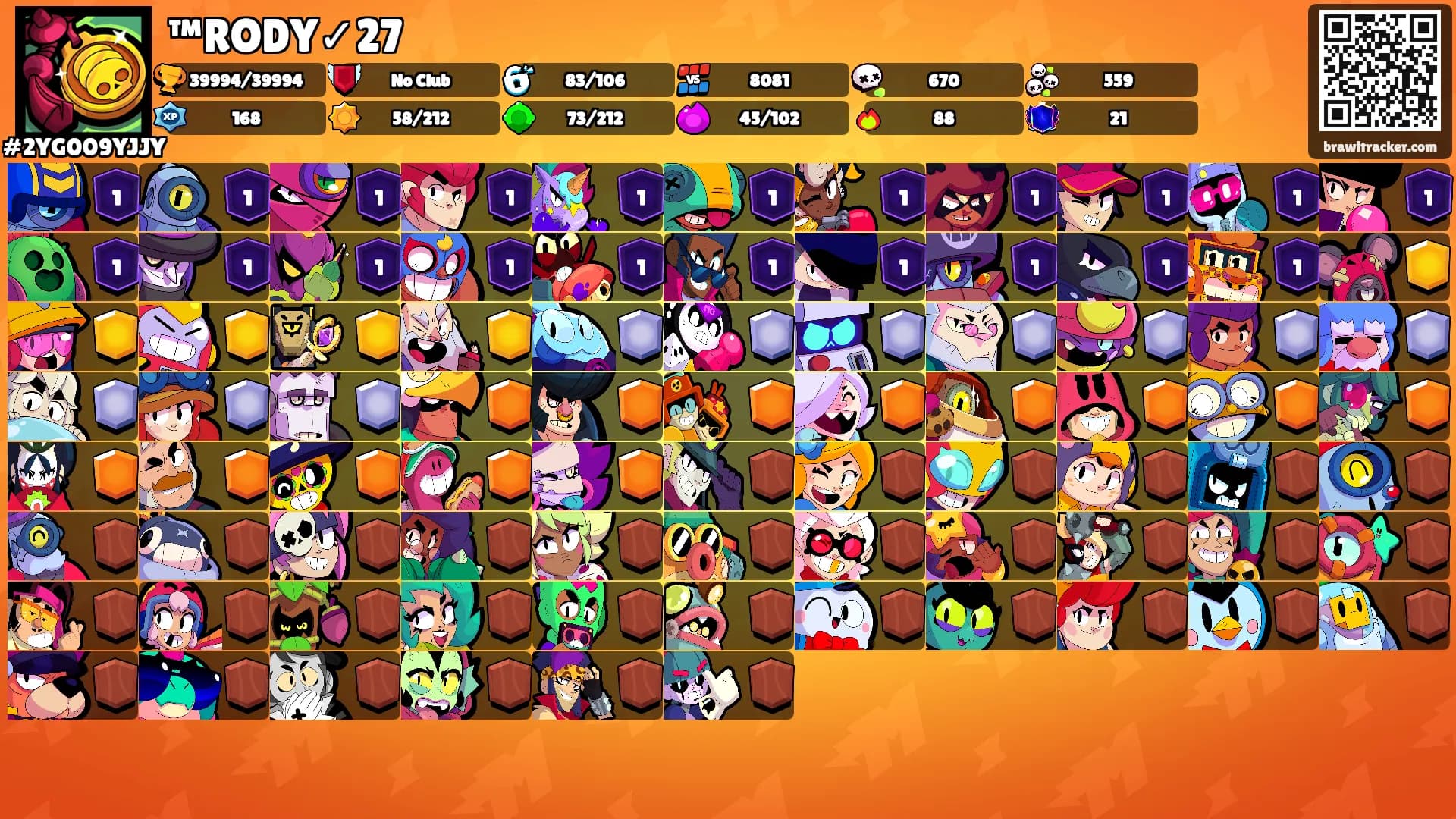 ™RODY✓27's Ranks