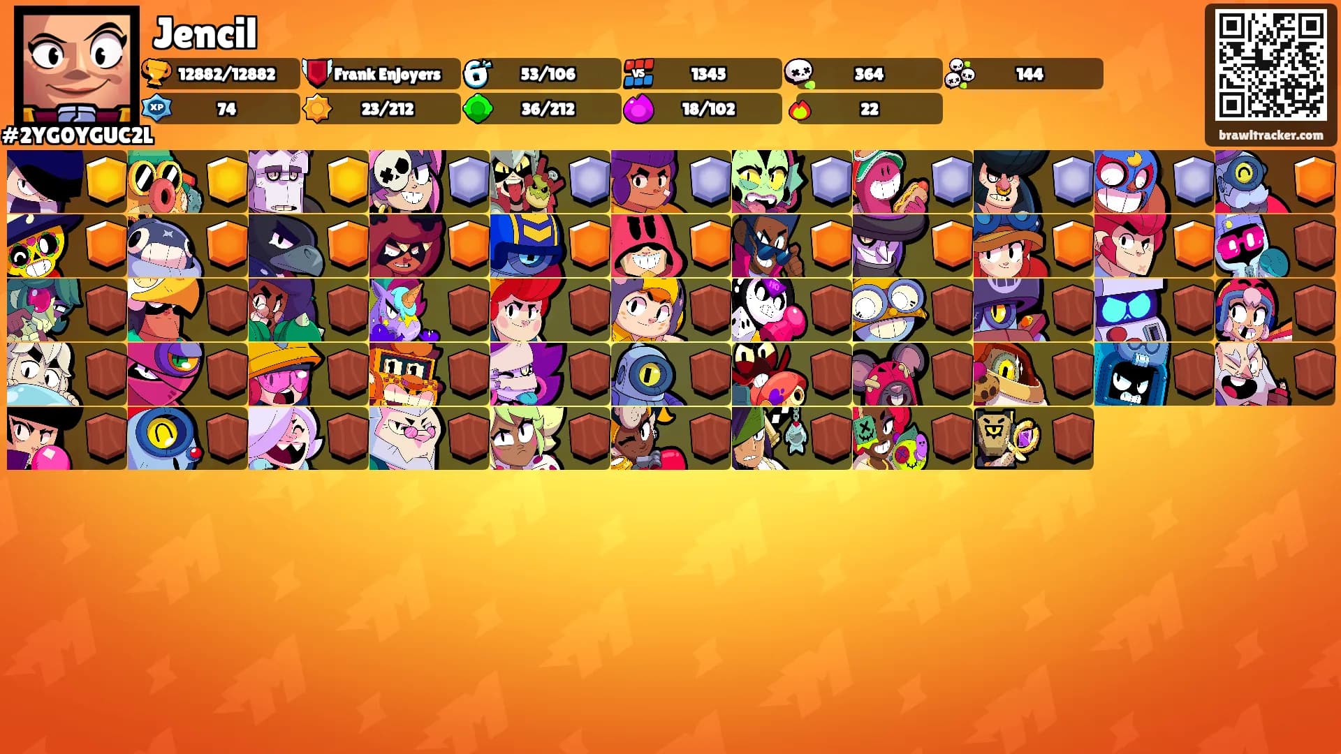 Jencil's Ranks
