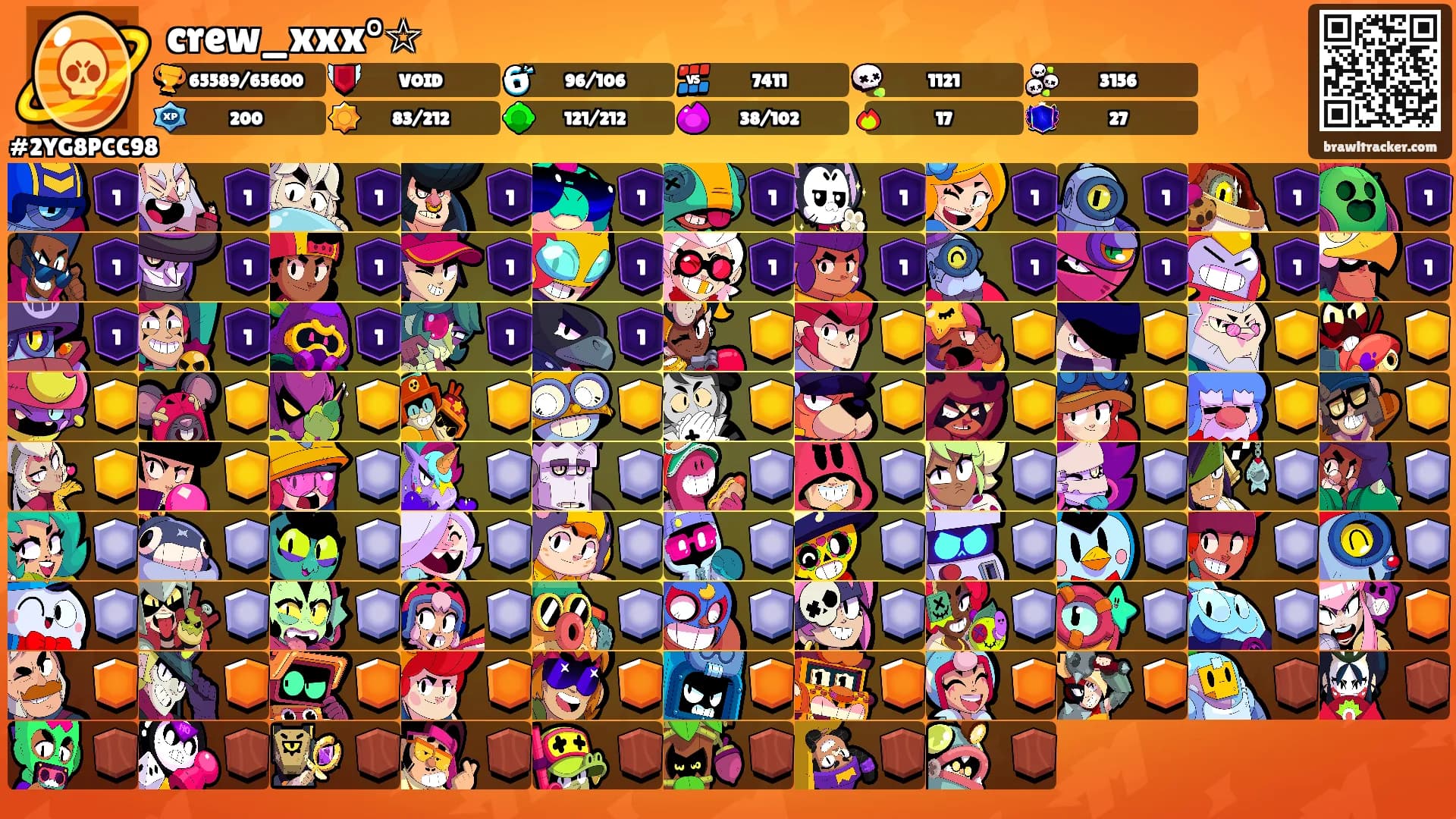 crew_xxx°☆'s Ranks