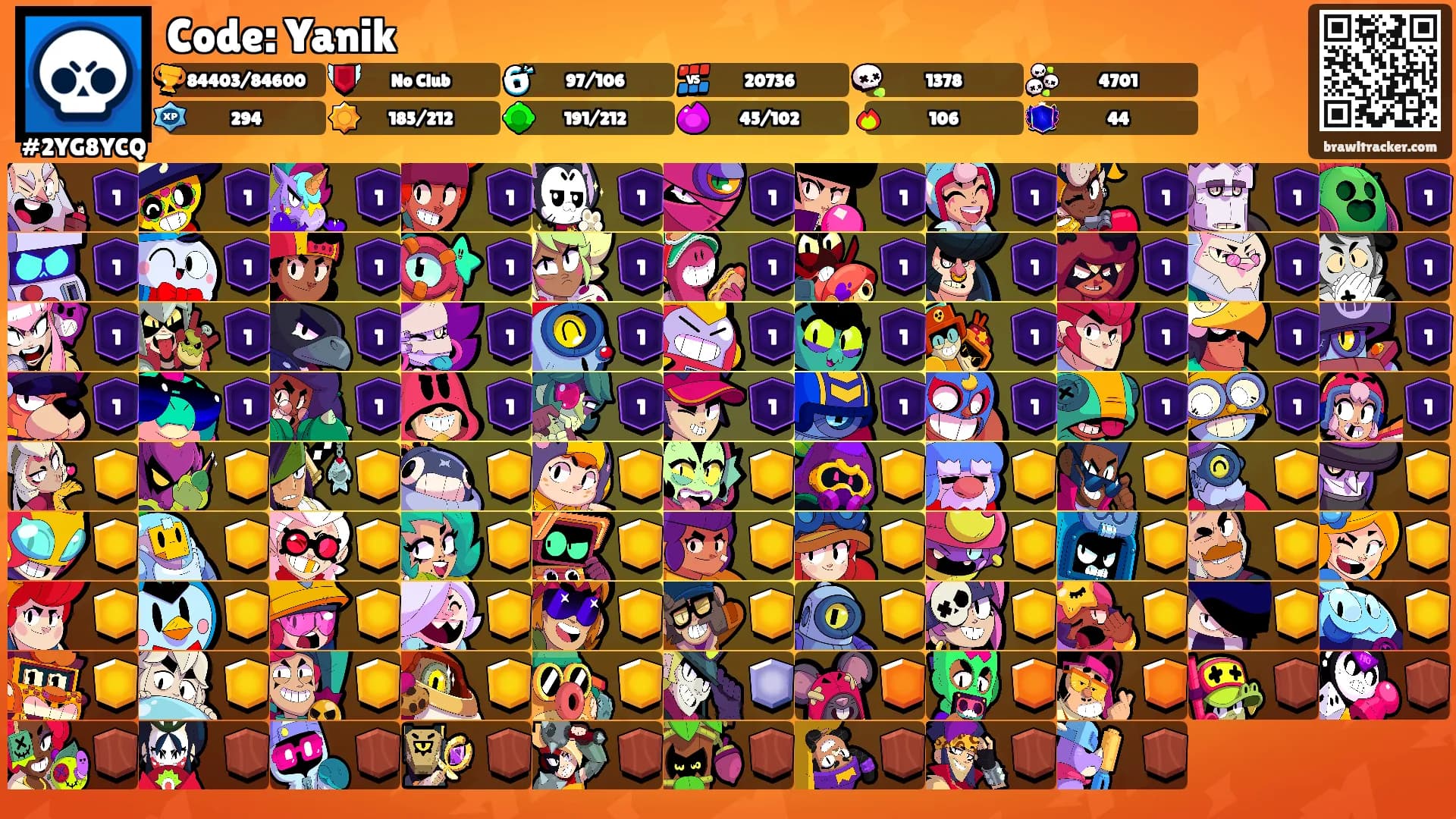Code: Yanik's Ranks