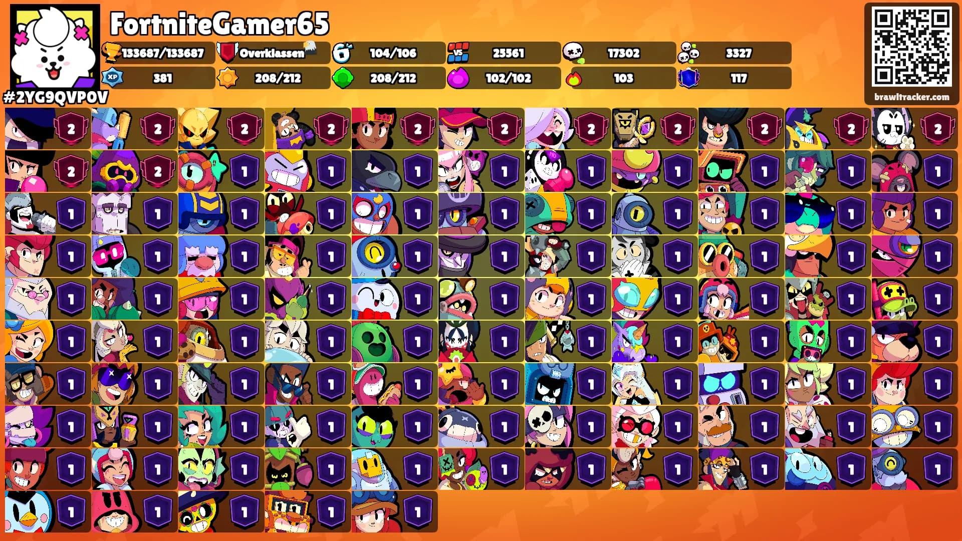 FortniteGamer65's Ranks