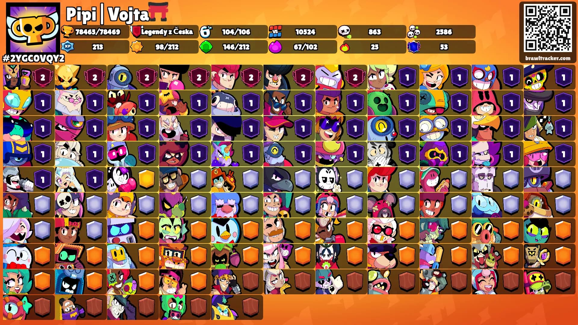 Pipi|Vojta⛩️'s Ranks