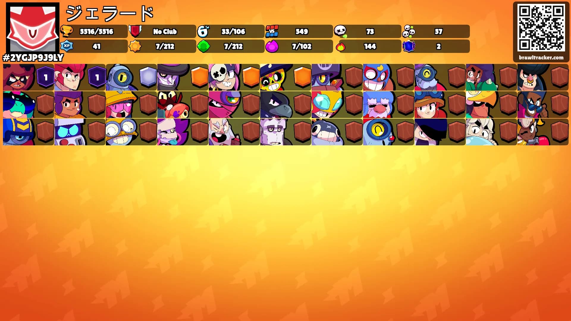 ジェラード's Ranks