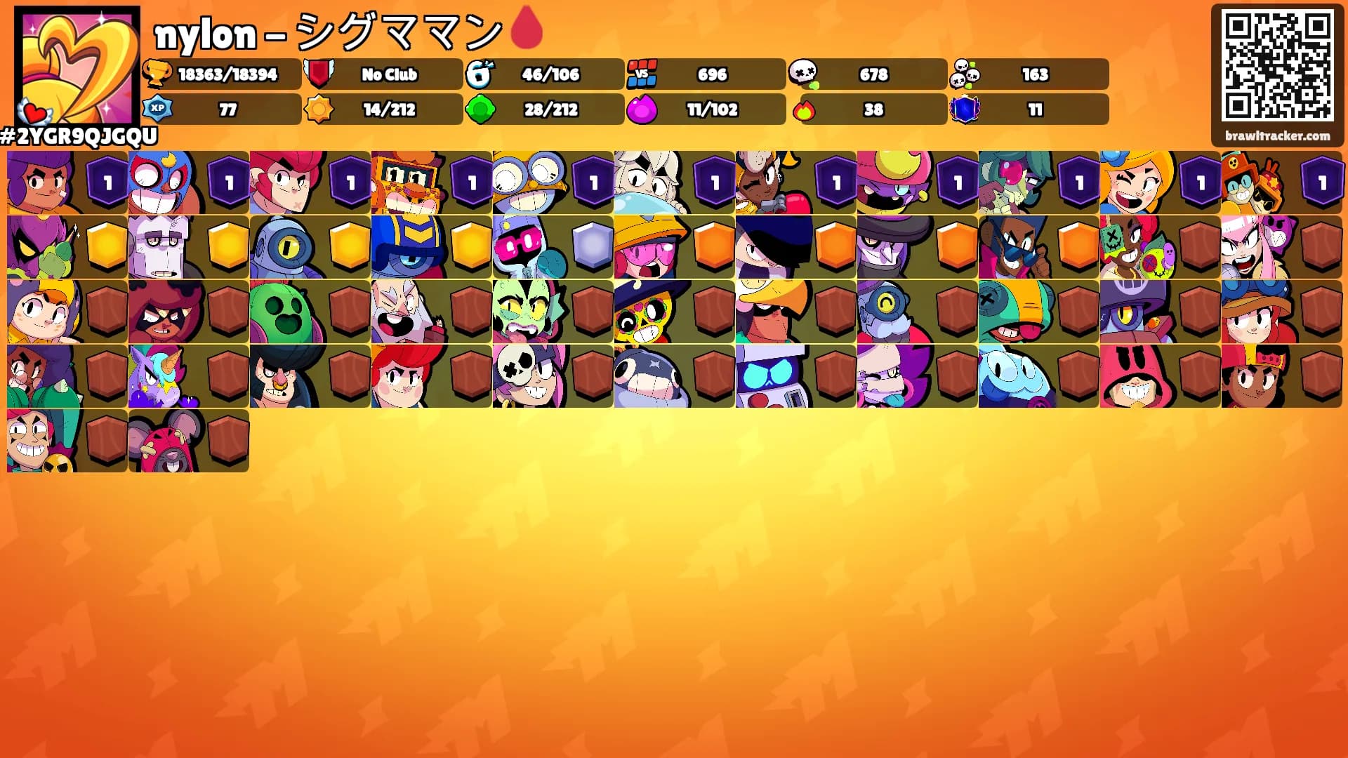 nylon - シグママン🩸's Ranks