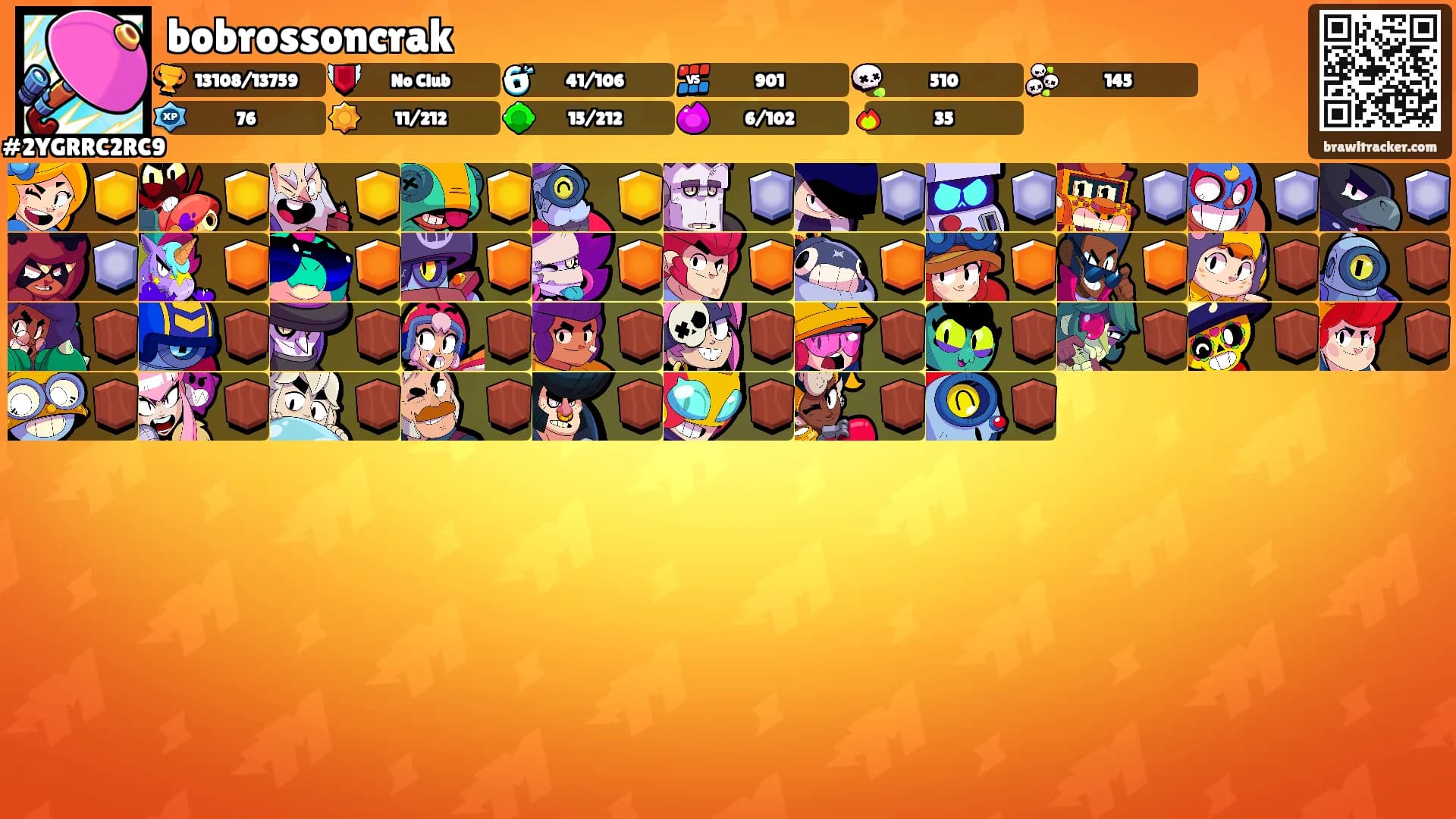 bobrossoncrak's Ranks