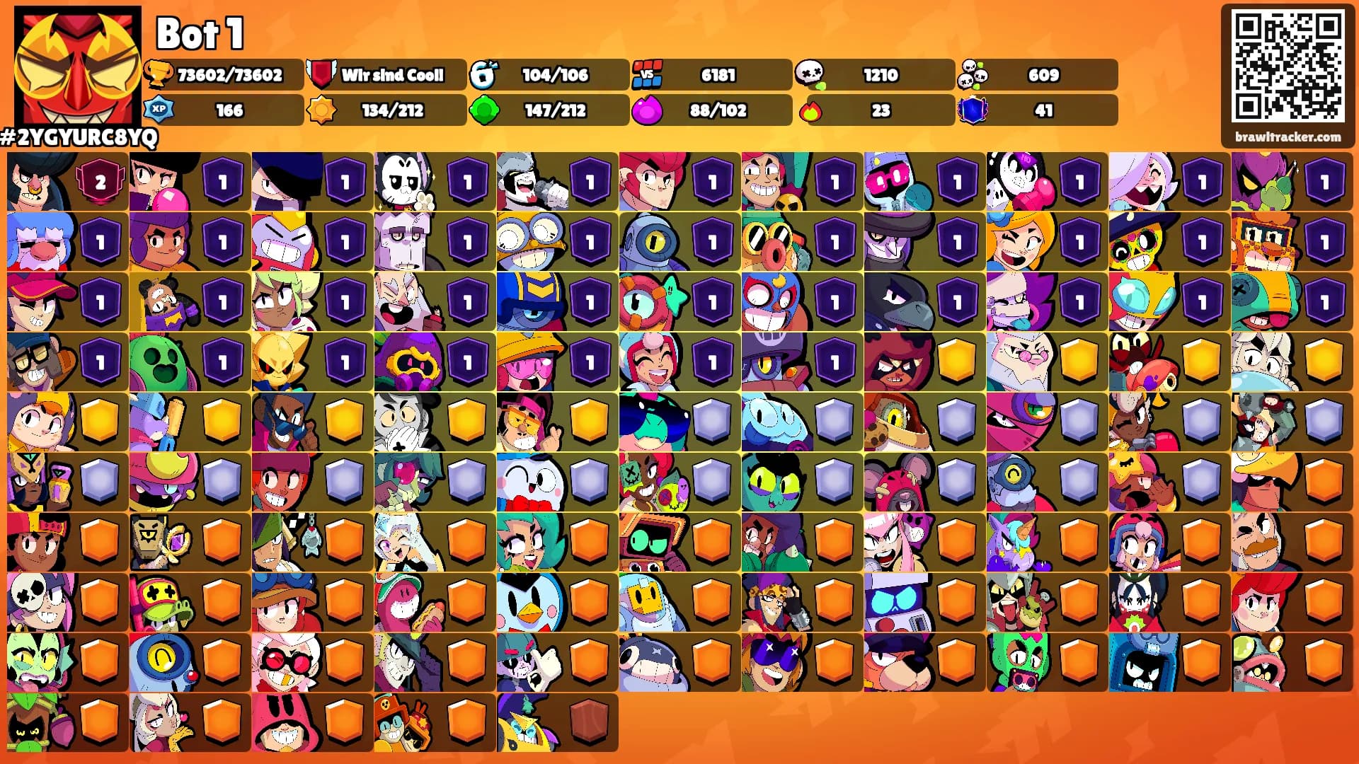 Bot 1's Ranks