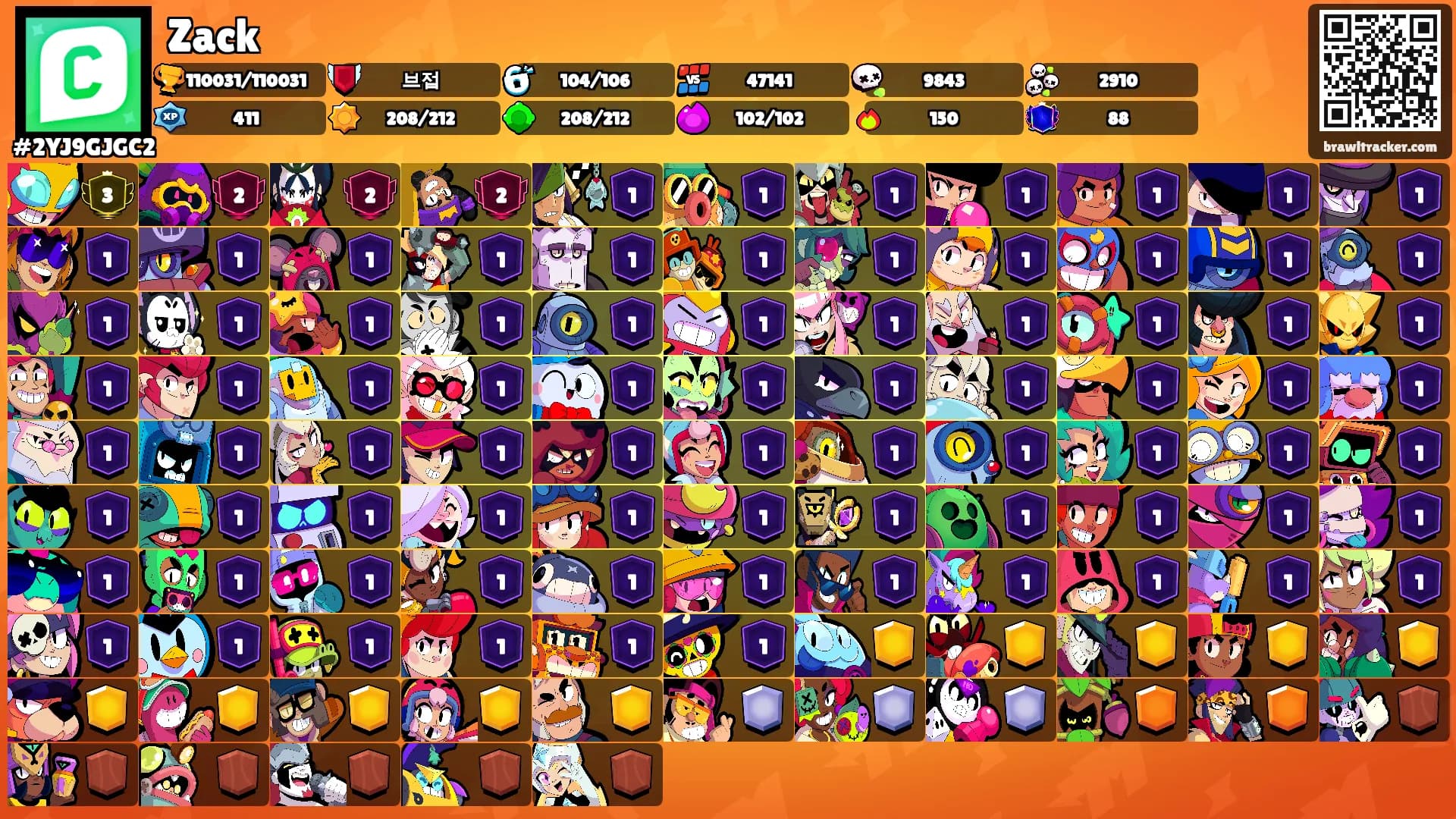 Zack's Ranks