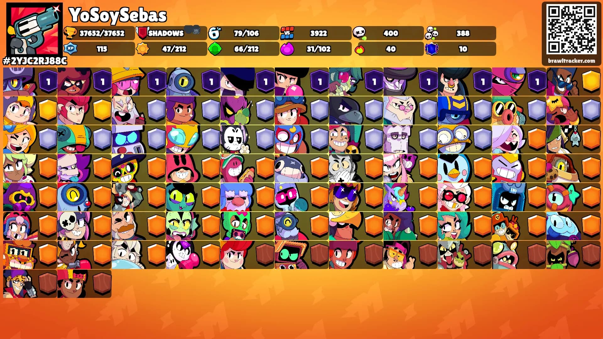 YoSoySebas's Ranks