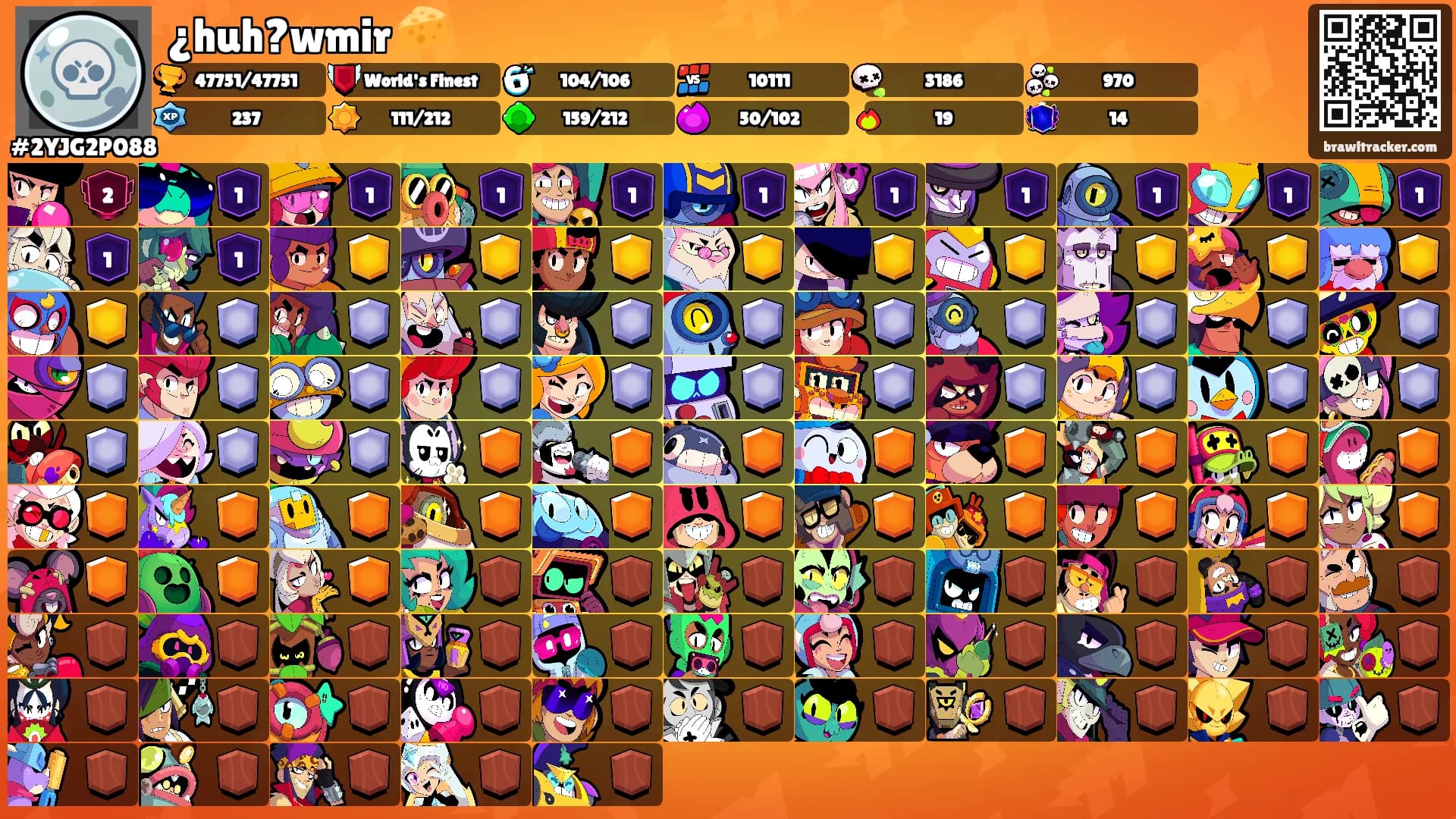 ¿huh?wmir 🧀's Ranks