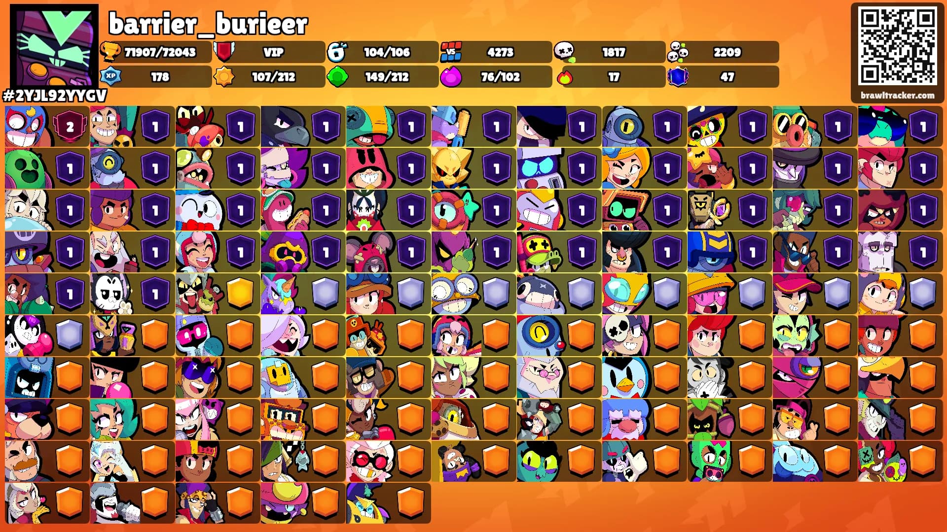 barrier_burieer's Ranks
