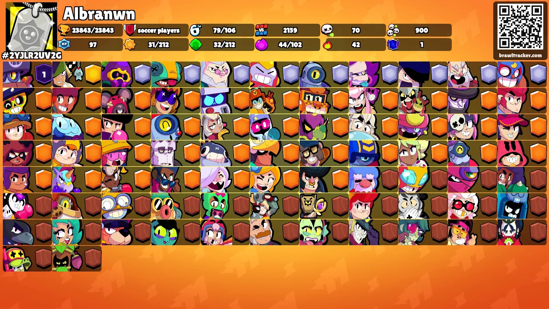 Albranwn's Ranks