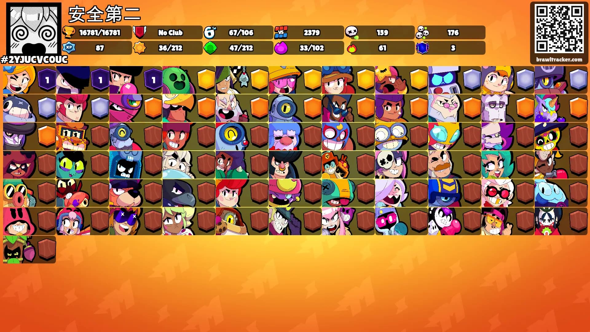 安全第二's Ranks