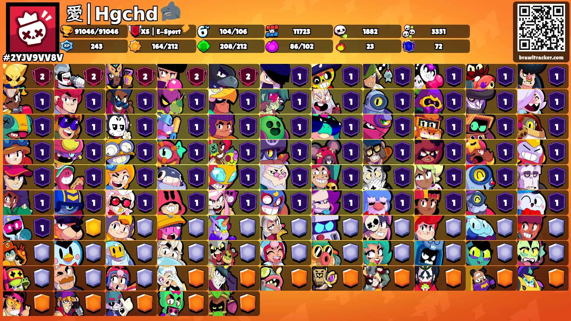 愛|𝗛𝗴𝗰𝗵𝗱 🦈's Ranks