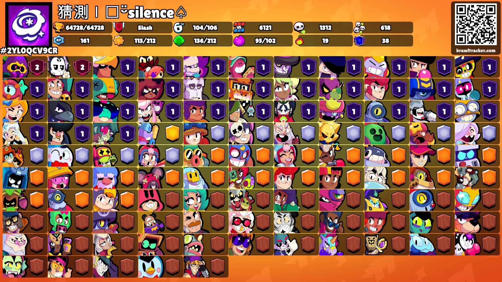 猜測〡⛩ᵕ̈silence♤'s Ranks