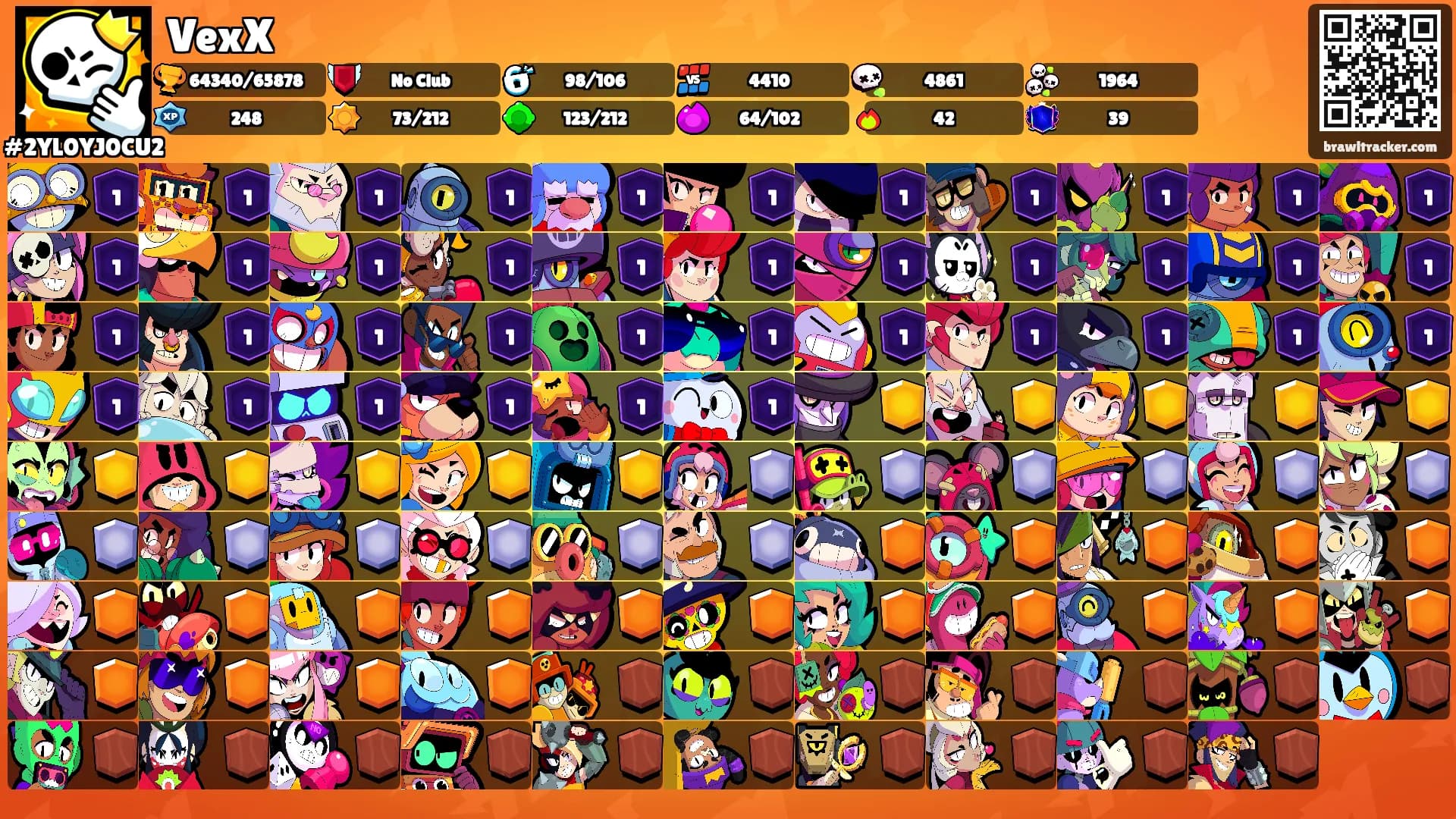VexX's Ranks
